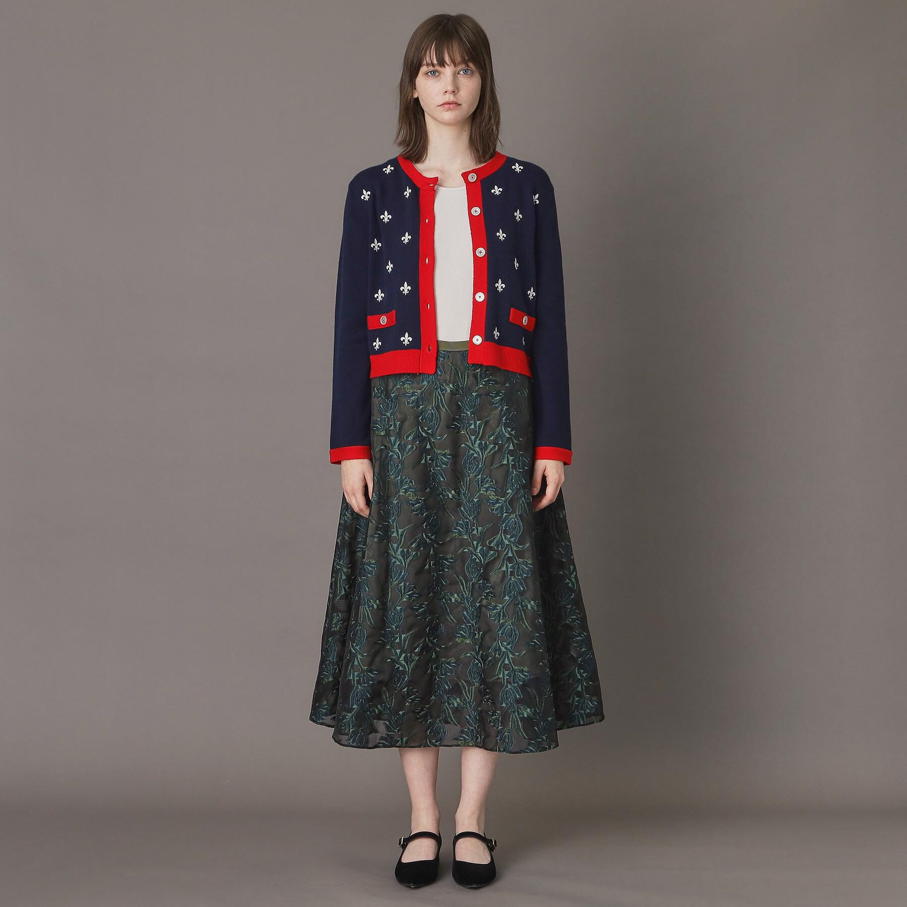 DRESSTERIOR「リリィクレストカーディガン」|カーディガン|