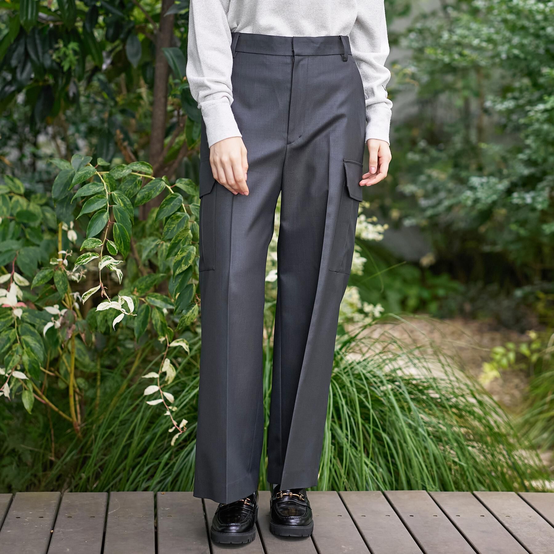 DRESSTERIOR「ラスターツイルワイドカーゴパンツ」|その他|