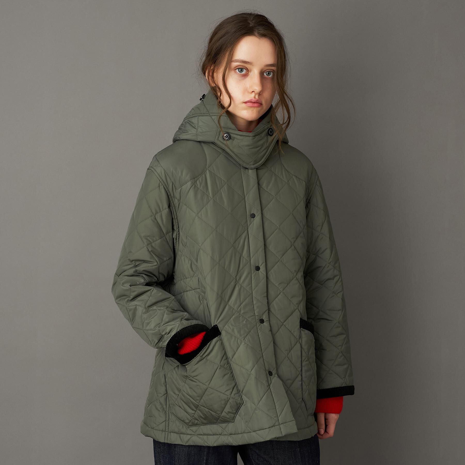 DRESSTERIOR「【otonaMUSE 11月号掲載】レインキルティングブルゾン」|ブルゾン・スタジャン|