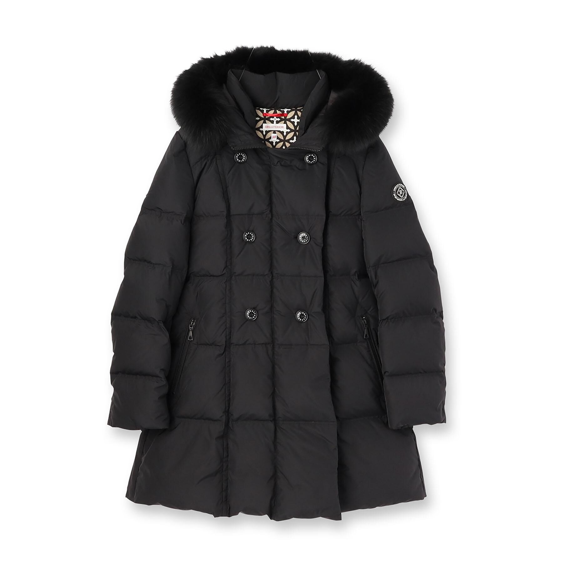 DRESSTERIOR「【CLASSY.12月号掲載】ブルーFOXファーナポレオンホワイトグースダウン」|ダウン|