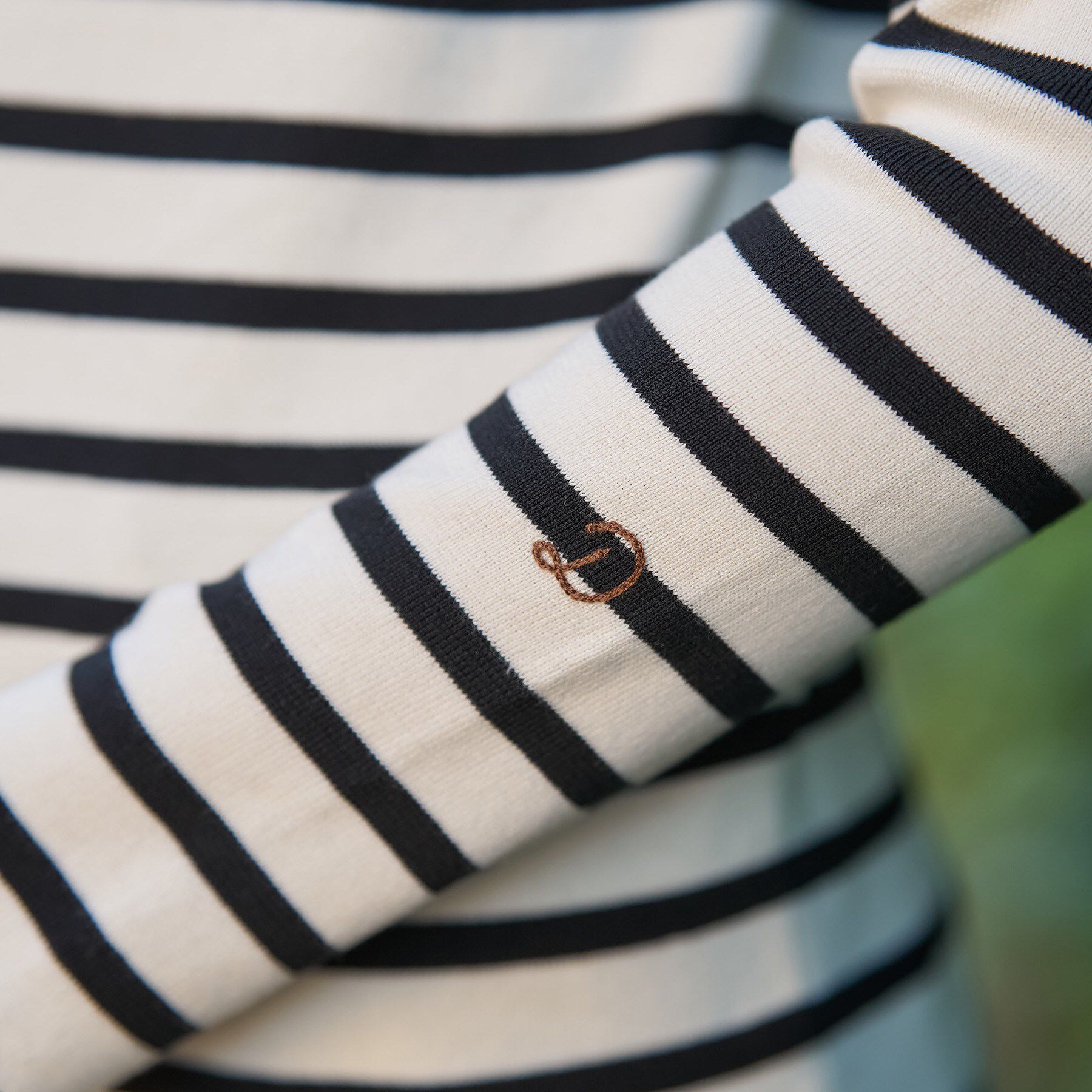 DRESSTERIOR「コットンフルニードルボーダー」|ニット・セーター|