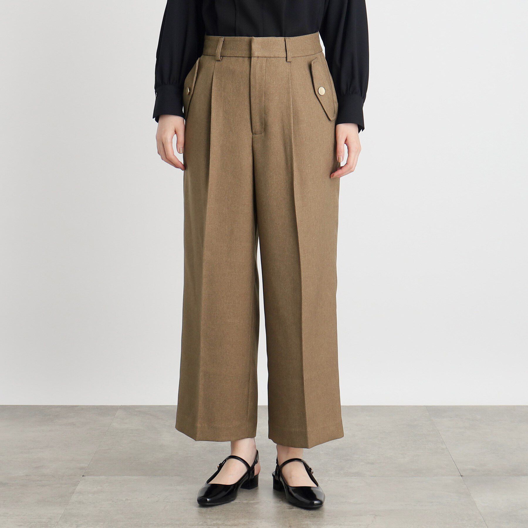 grove「フラップポケットワイドパンツ」|その他|