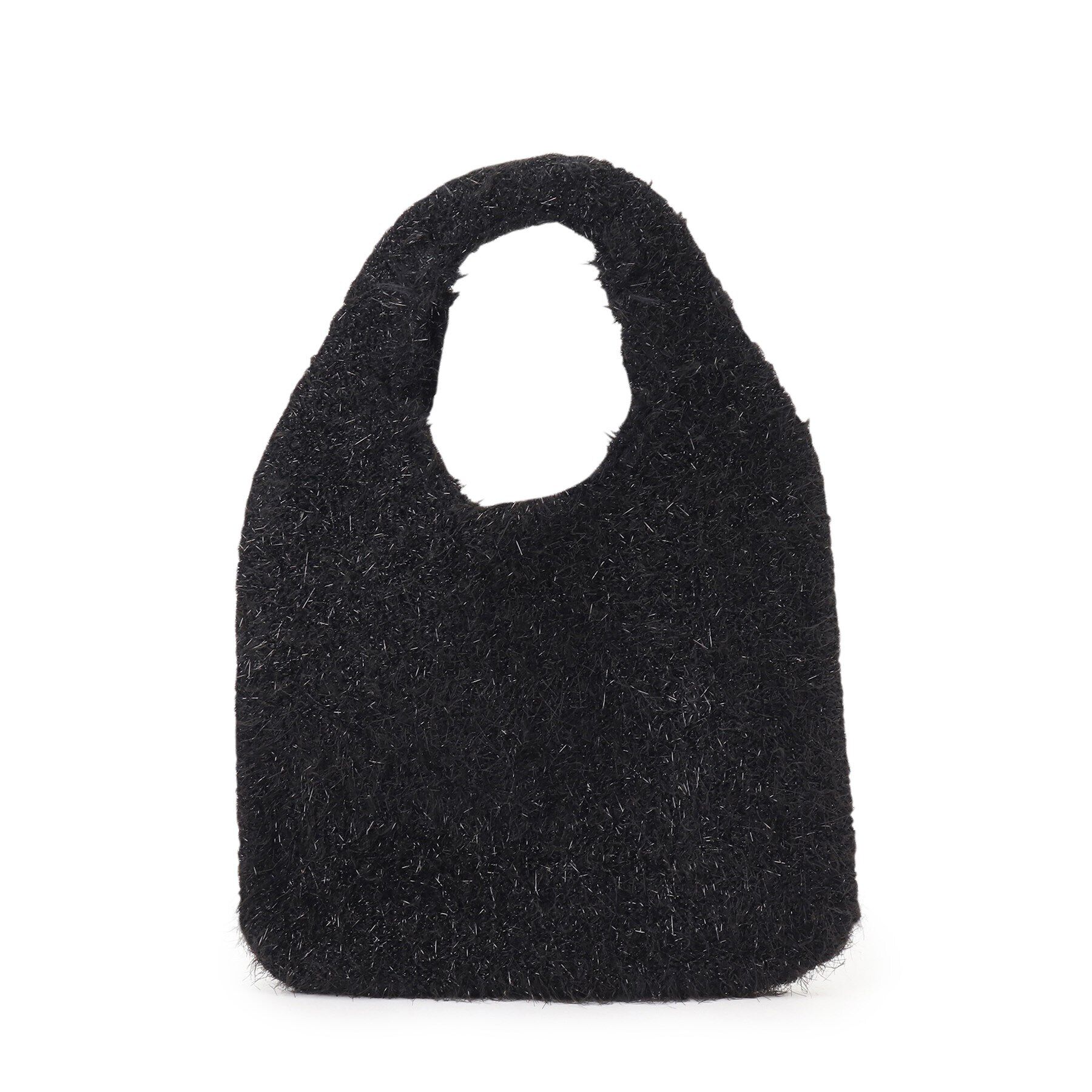 grove「ラメニットミニクリテトート」|トートバッグ|