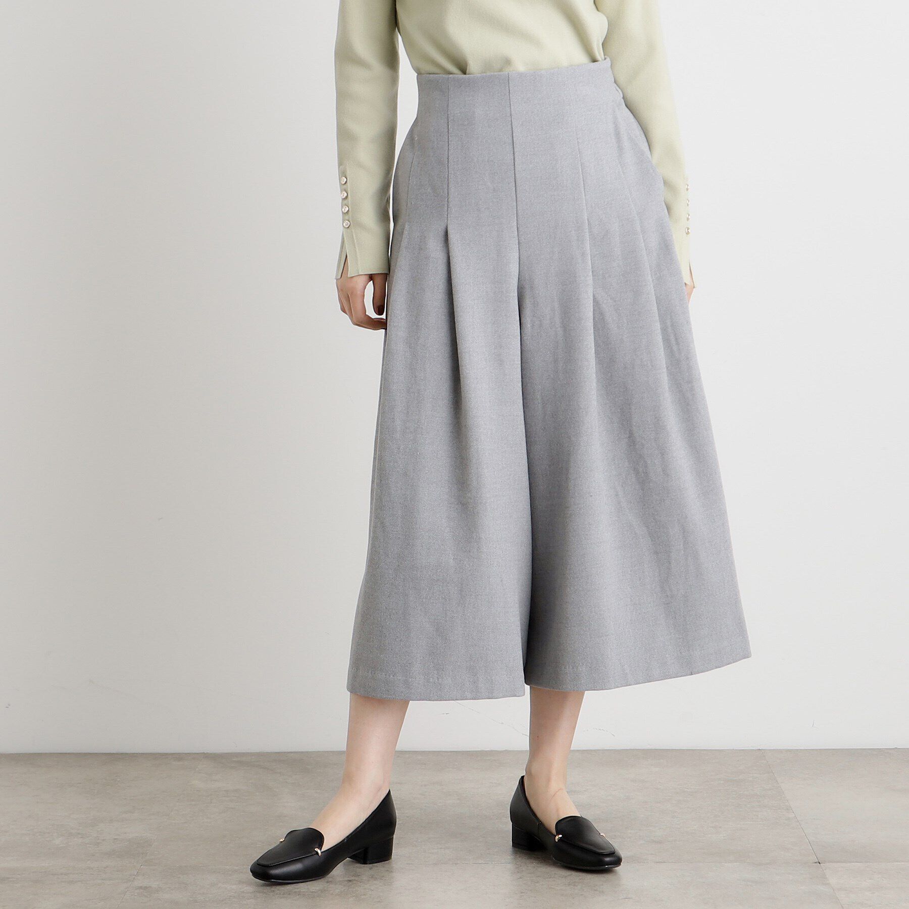 grove「フレアスカートパンツ」|その他|グレー(012)