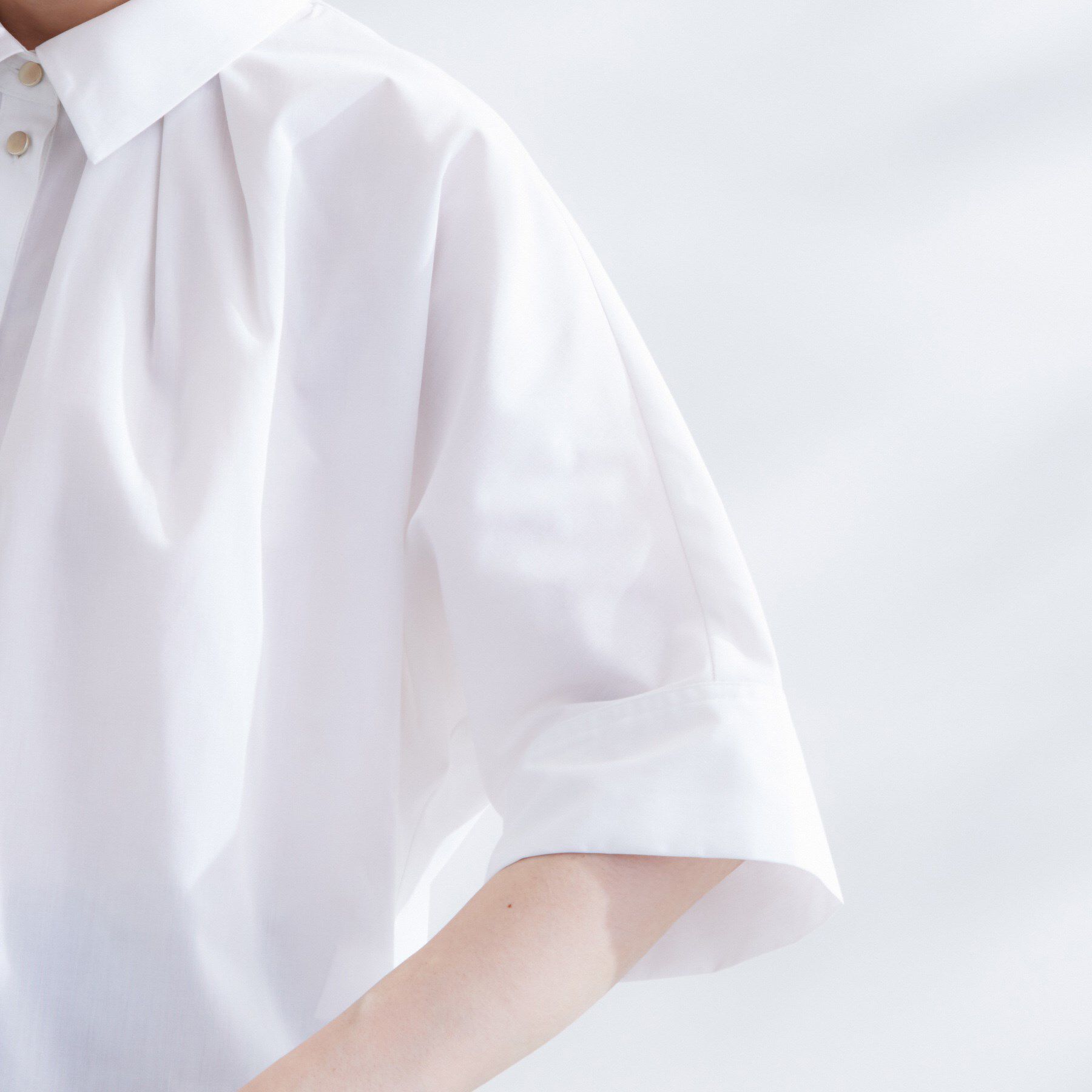 grove「【サスティナブル原料】衿付きドルマンタックシャツ」|シャツ・ブラウス|