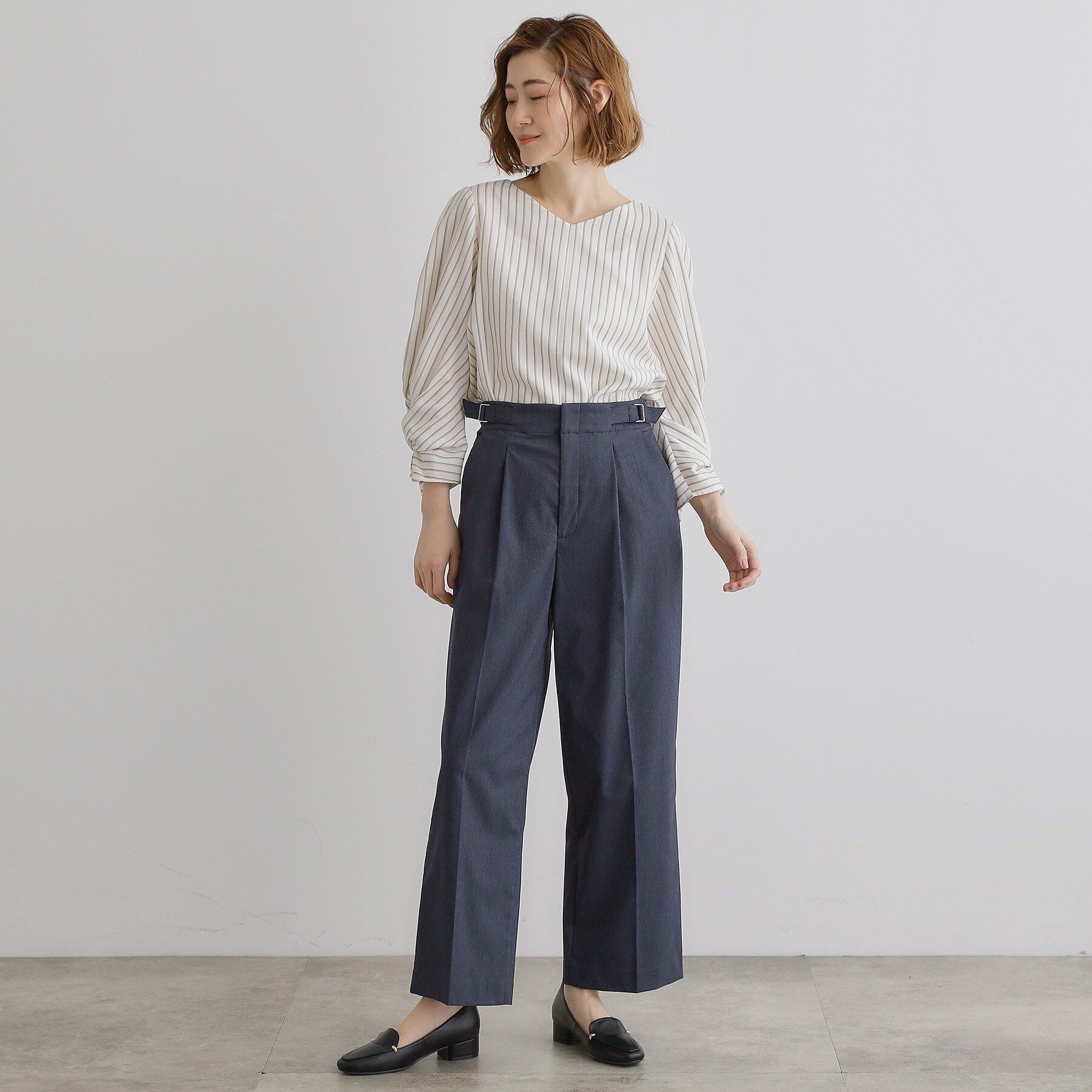 grove「【接触冷感】ハイパーストレッチワイドパンツ」|その他|