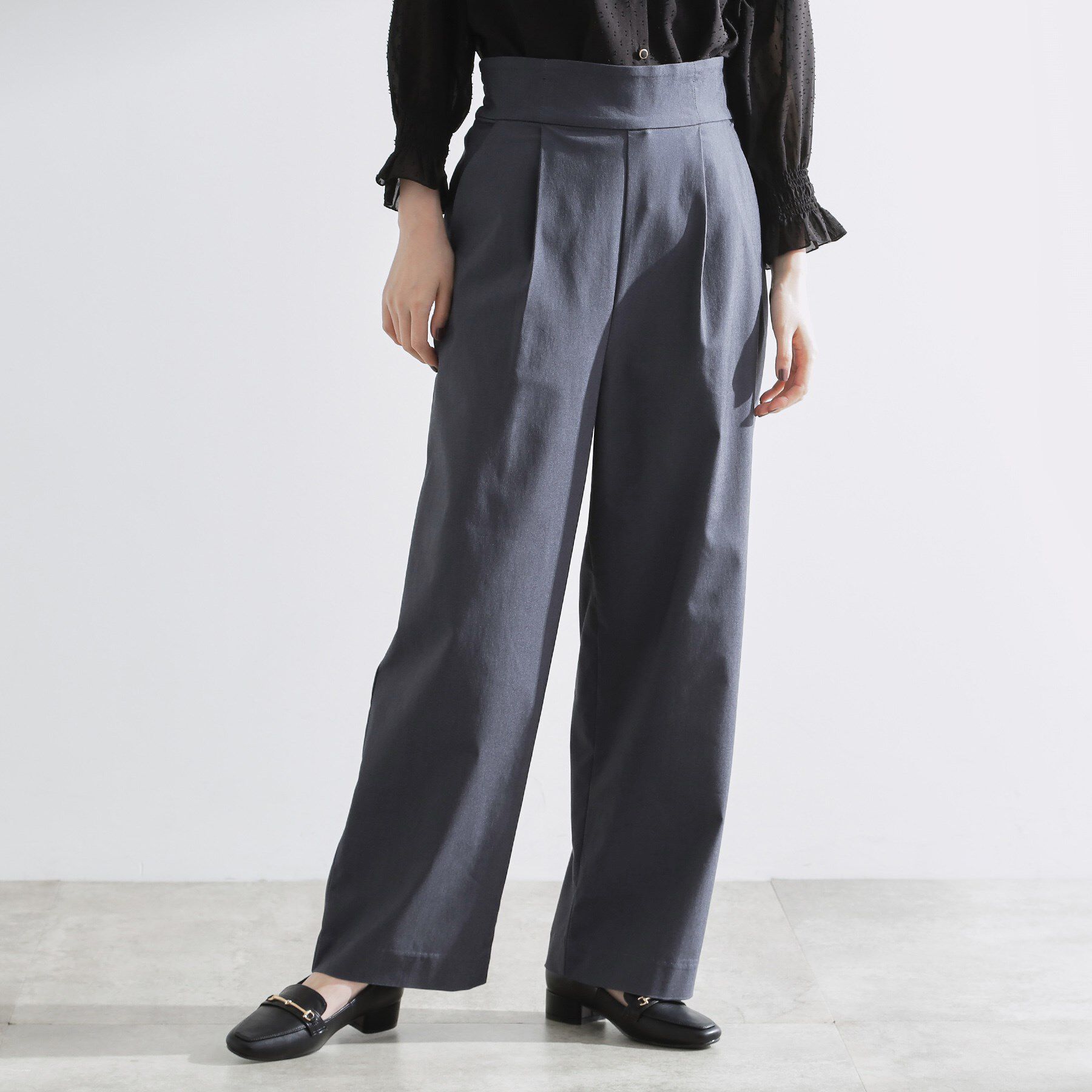 grove「【2WAY】ハイパーストレッチストラップパンツ」|その他|