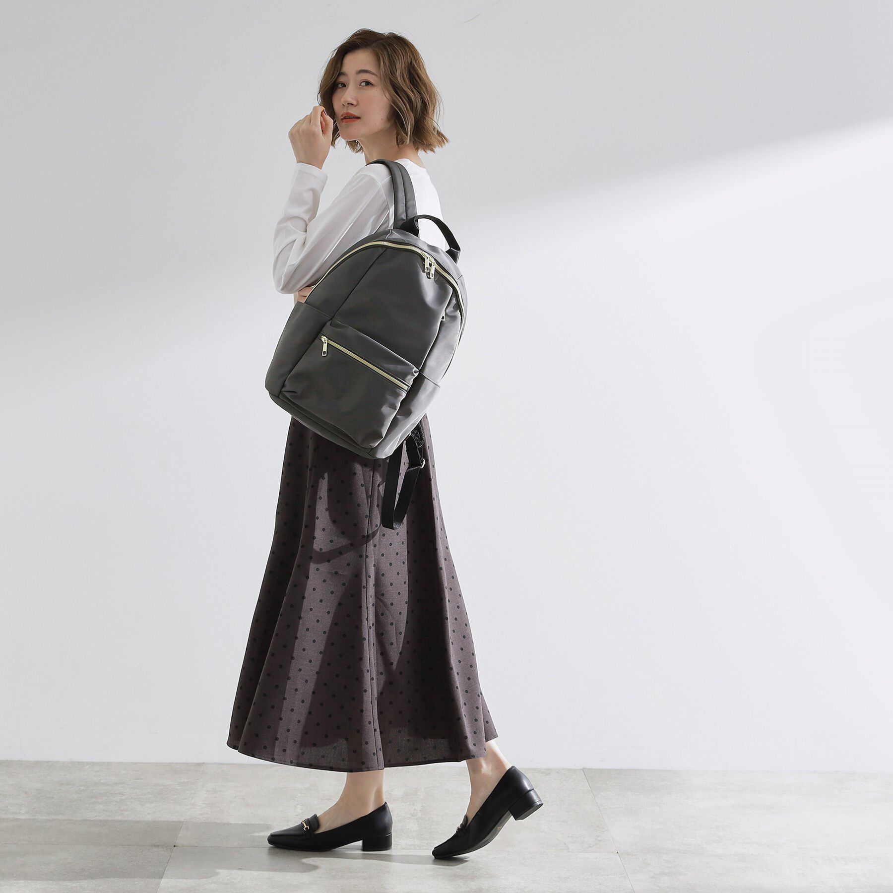 grove「【インスタ】人間工学撥水多機能リュック」|リュック|