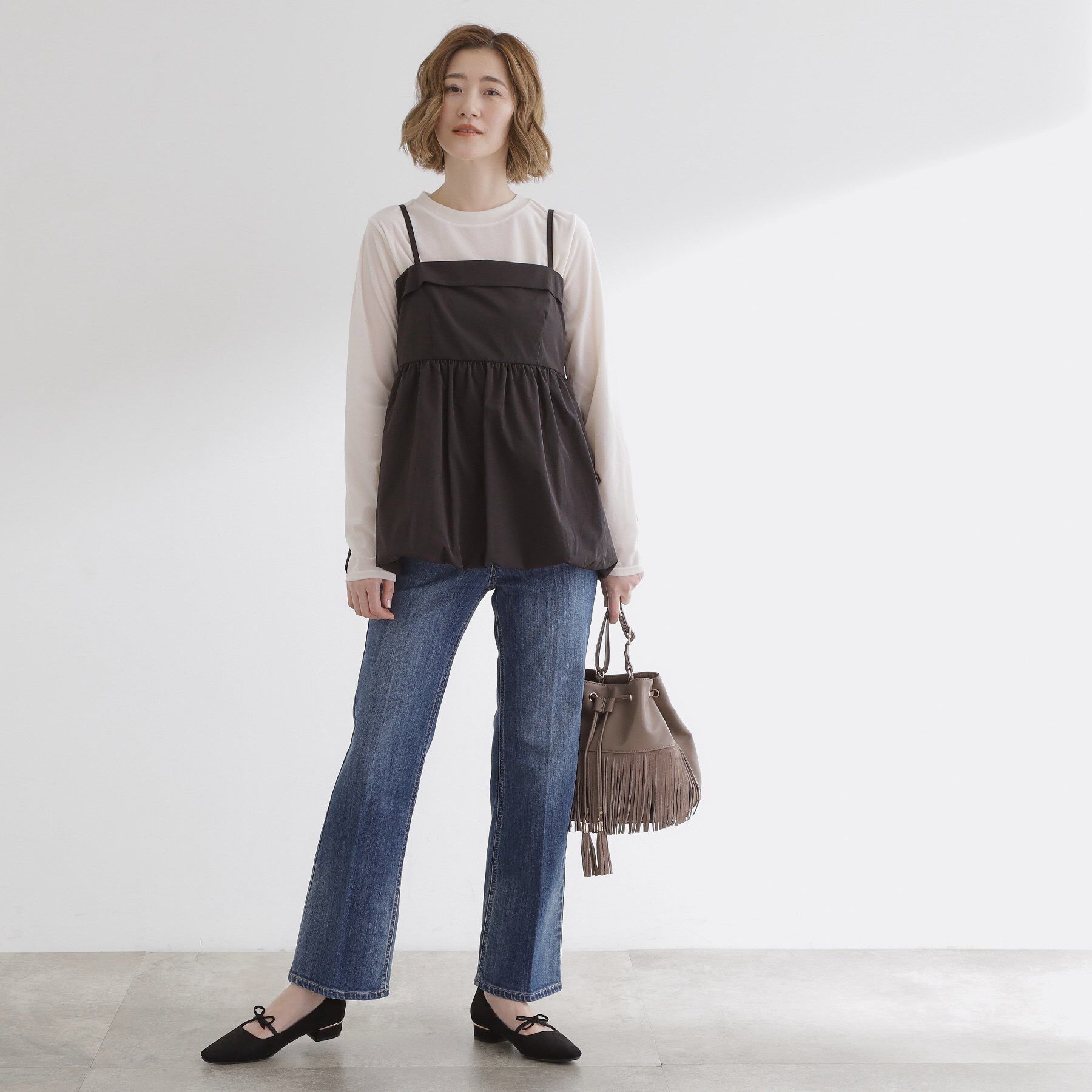 grove「バルーンキャミビスチェ」|シャツ・ブラウス|