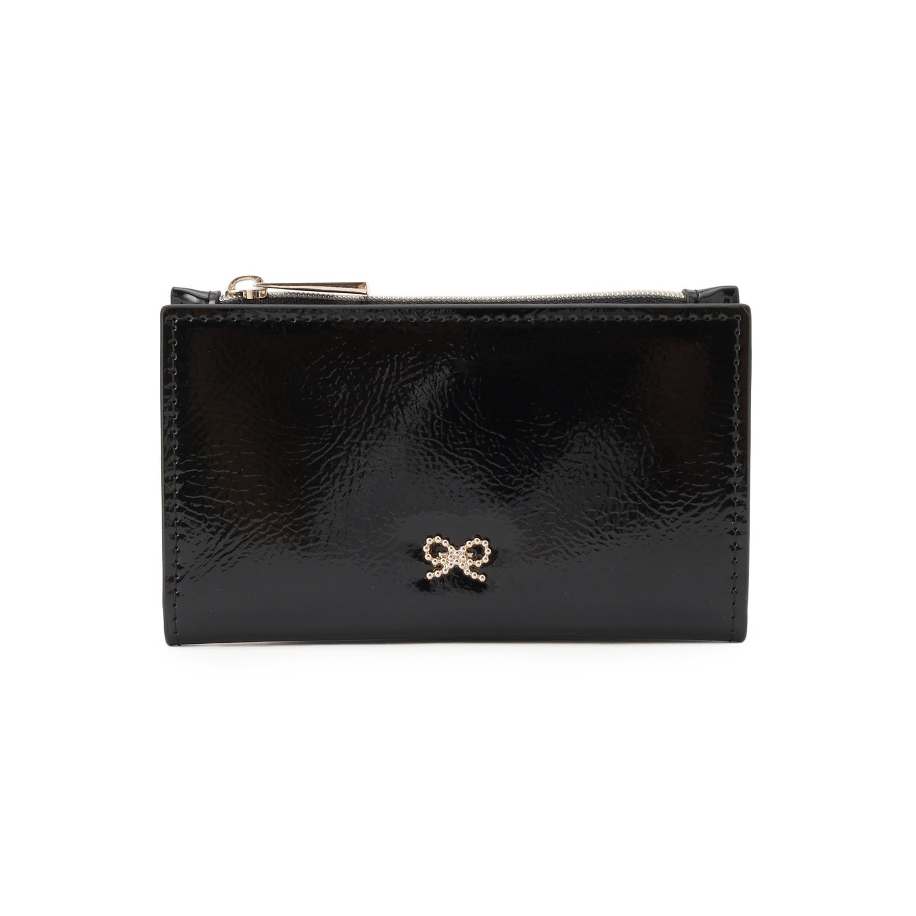 grove「エナメルリボンカードケース」|その他|ブラック(019)