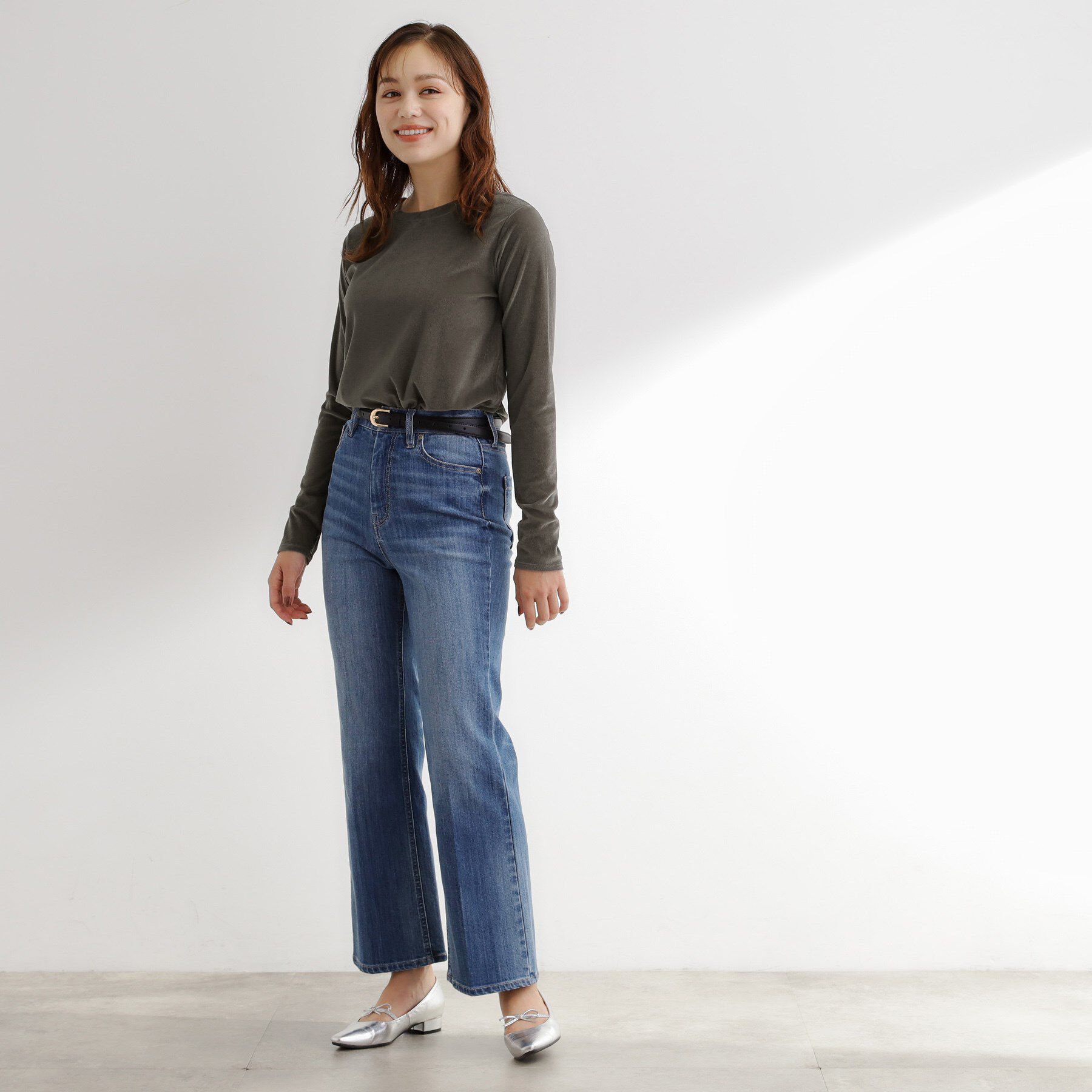 grove「シアーカットベロアロンT」|Tシャツ・カットソー|