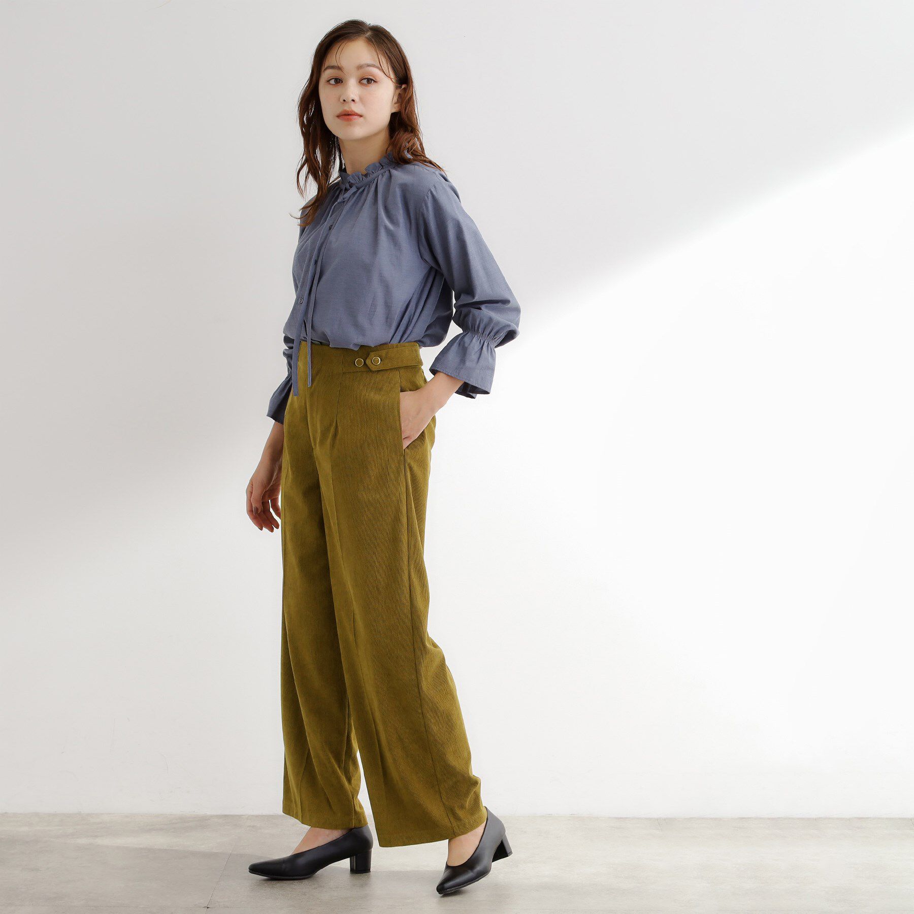 grove「コーデュロイワイドパンツ」|その他|