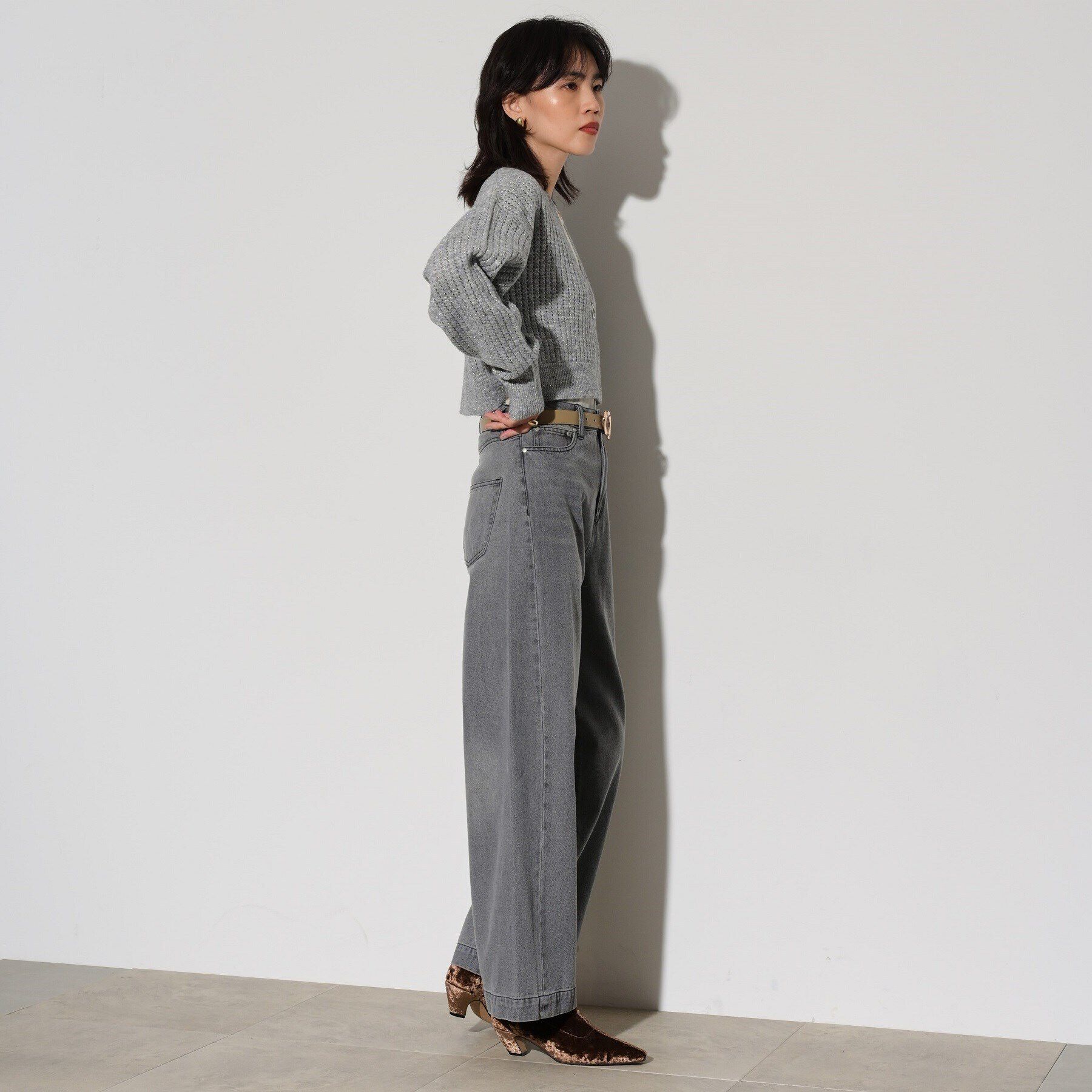 GALLEST「ワイドシームデニム」|デニム|