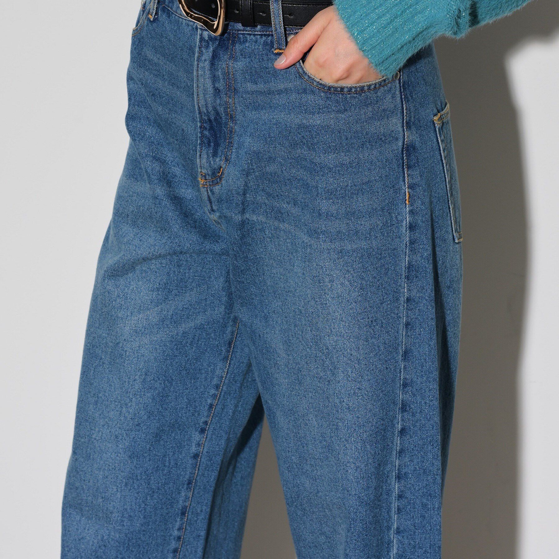 GALLEST「ワイドシームデニム」|デニム|
