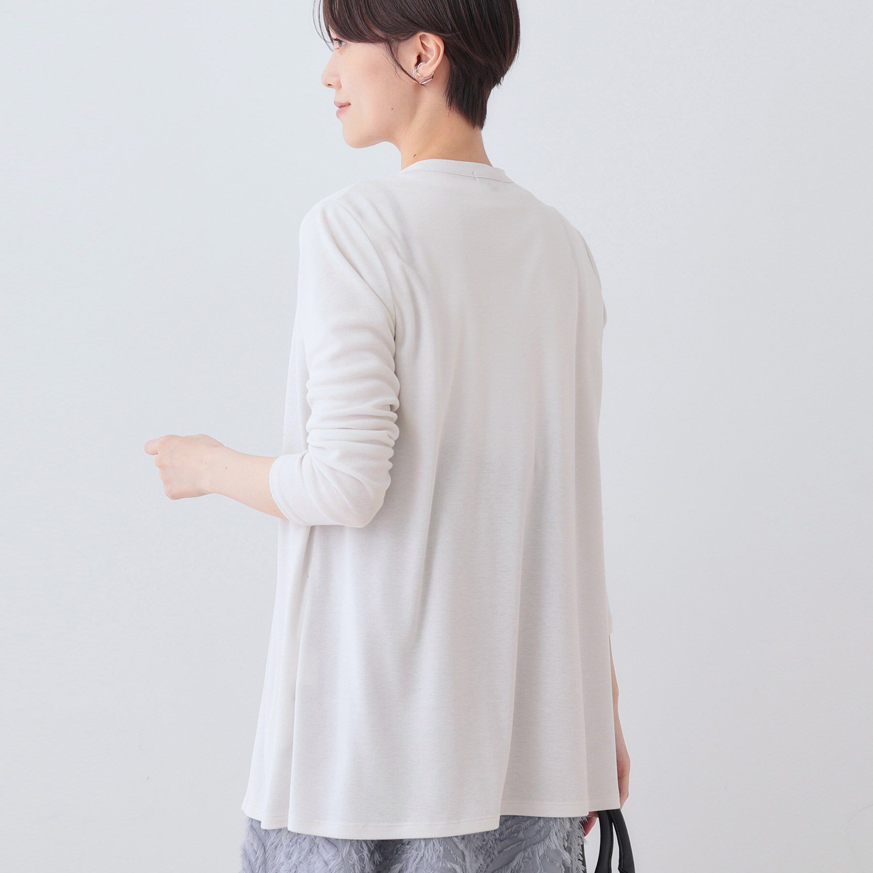 INDIVI「【UVケア／接触冷感】ベーシック着流しカーディガン」|カーディガン|