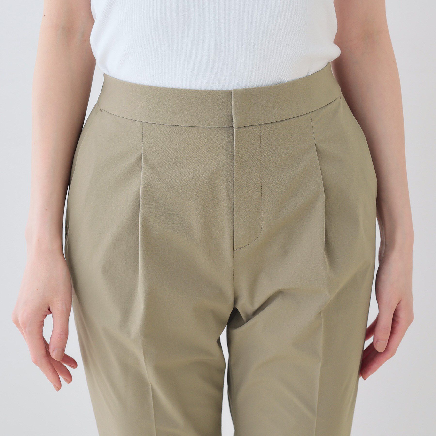 INDIVI「【通気性◎撥水／UV／SETUP可能】アクティブパンツ」|その他|