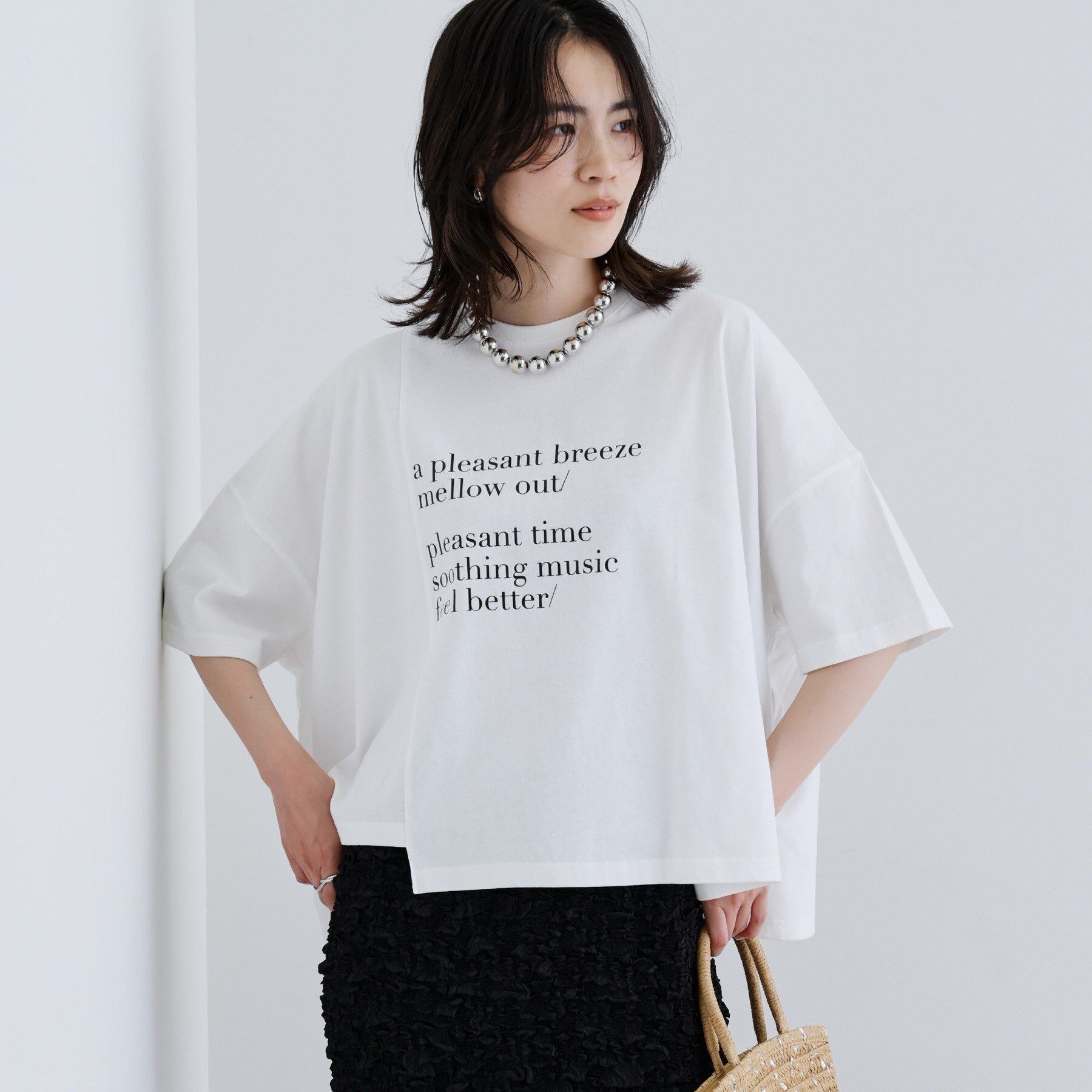 GALLEST「イレギュラーグラフィックTシャツ」|Tシャツ・カットソー|