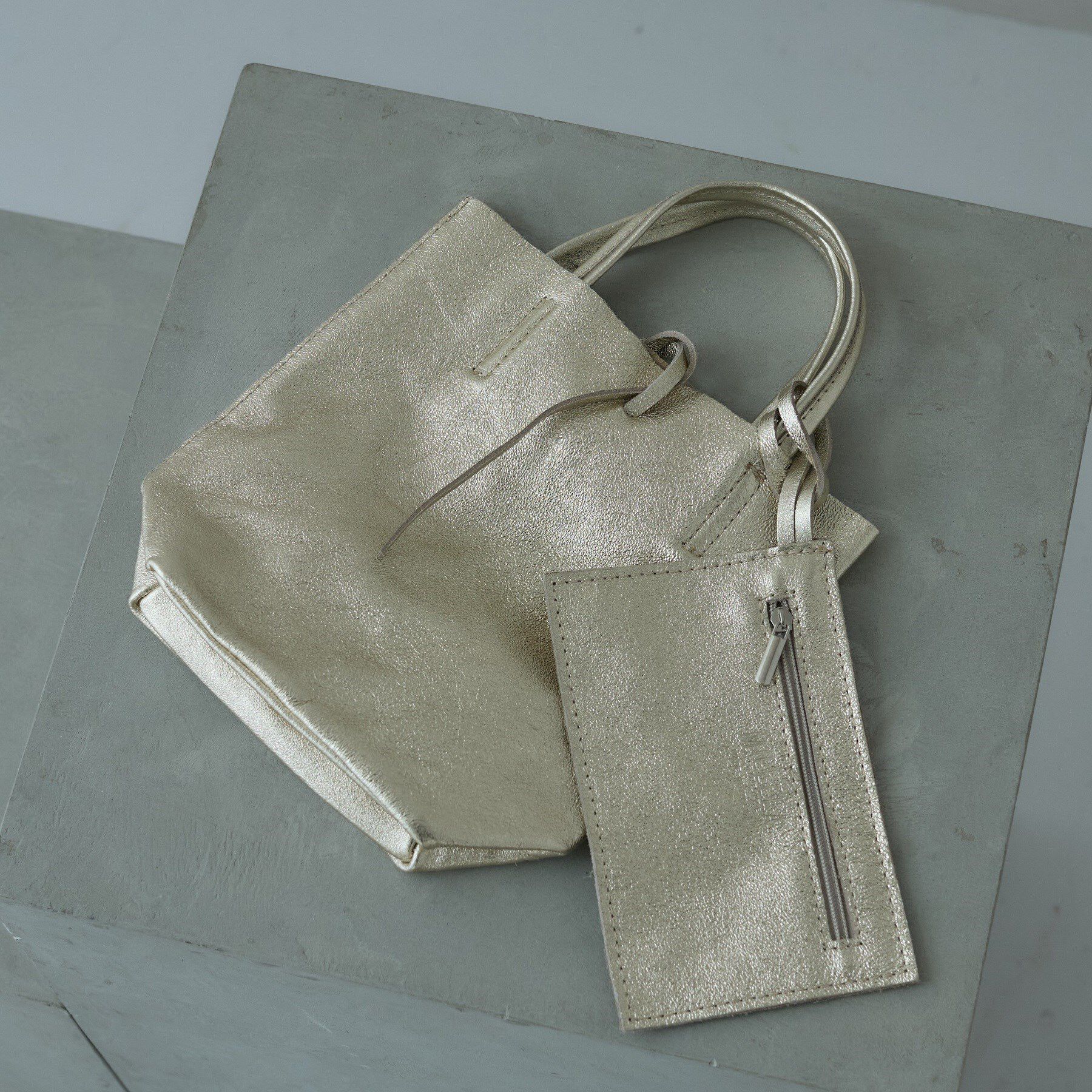 GALLEST「【MILLELA FIRENZE】メタリックミニトートバッグ」|トートバッグ|