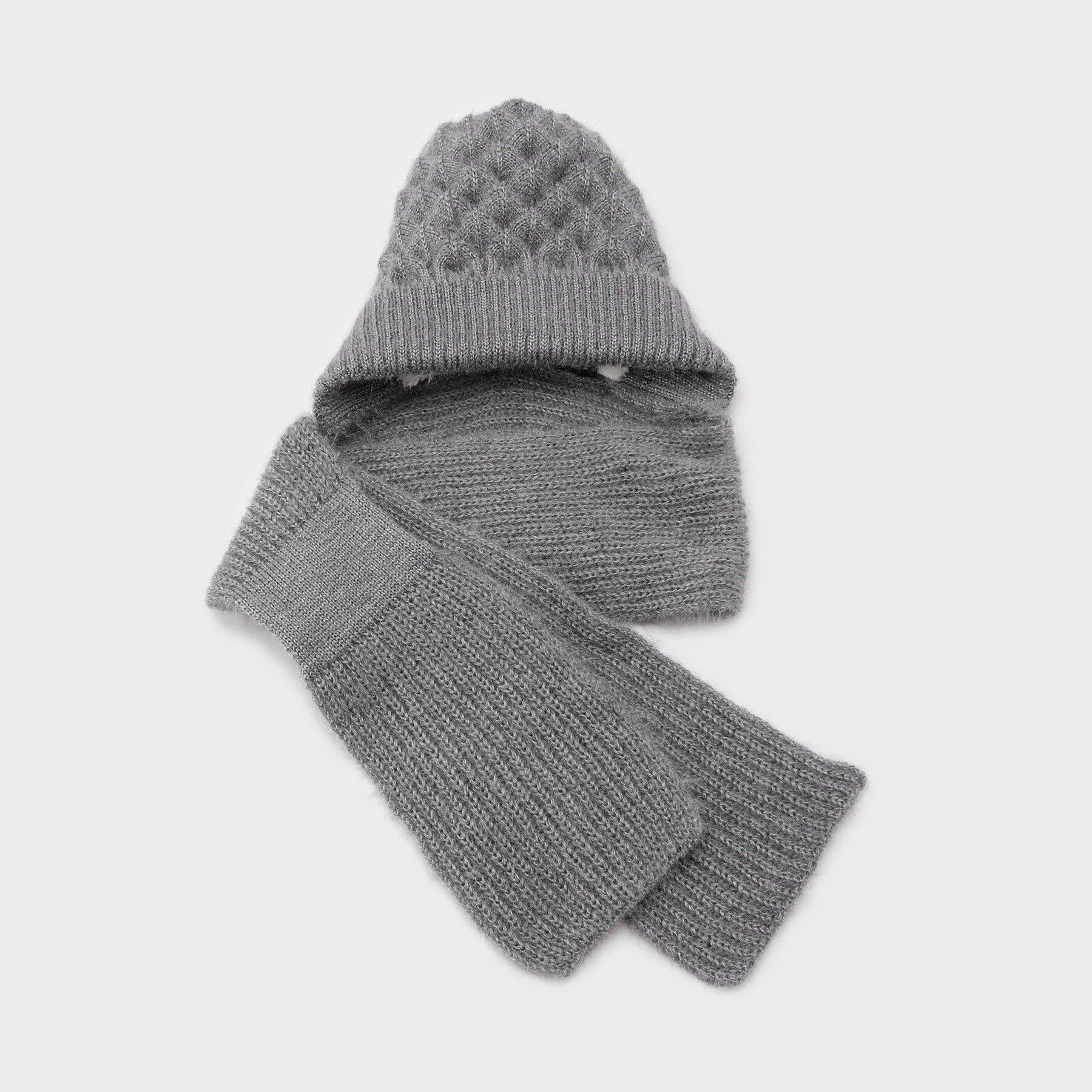 GALLEST「マフラーニットキャップ」|ストール|