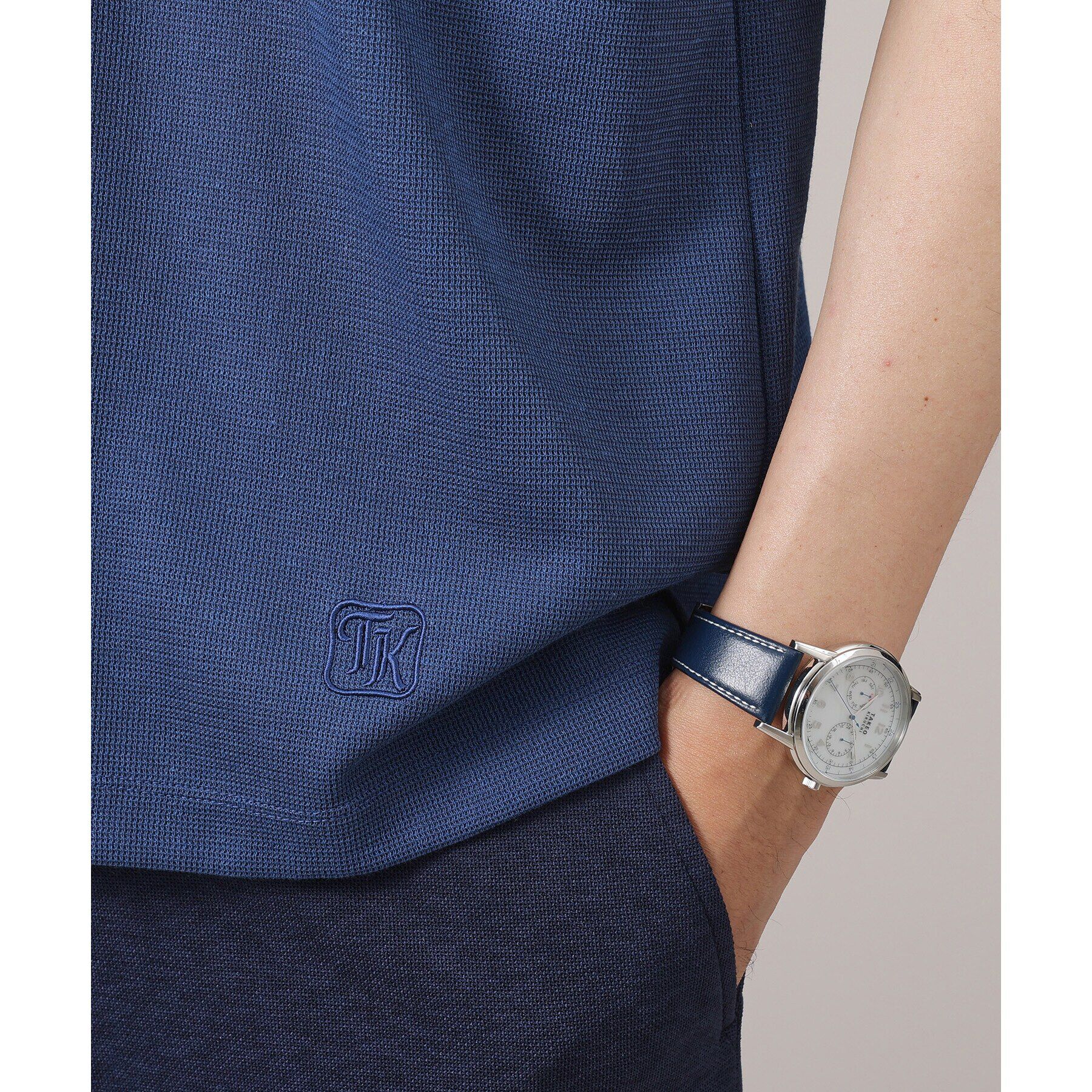 TAKEO KIKUCHI「【抗菌防臭/日本製】ハイブリッド サーフニット Tシャツ」|Tシャツ・カットソー|