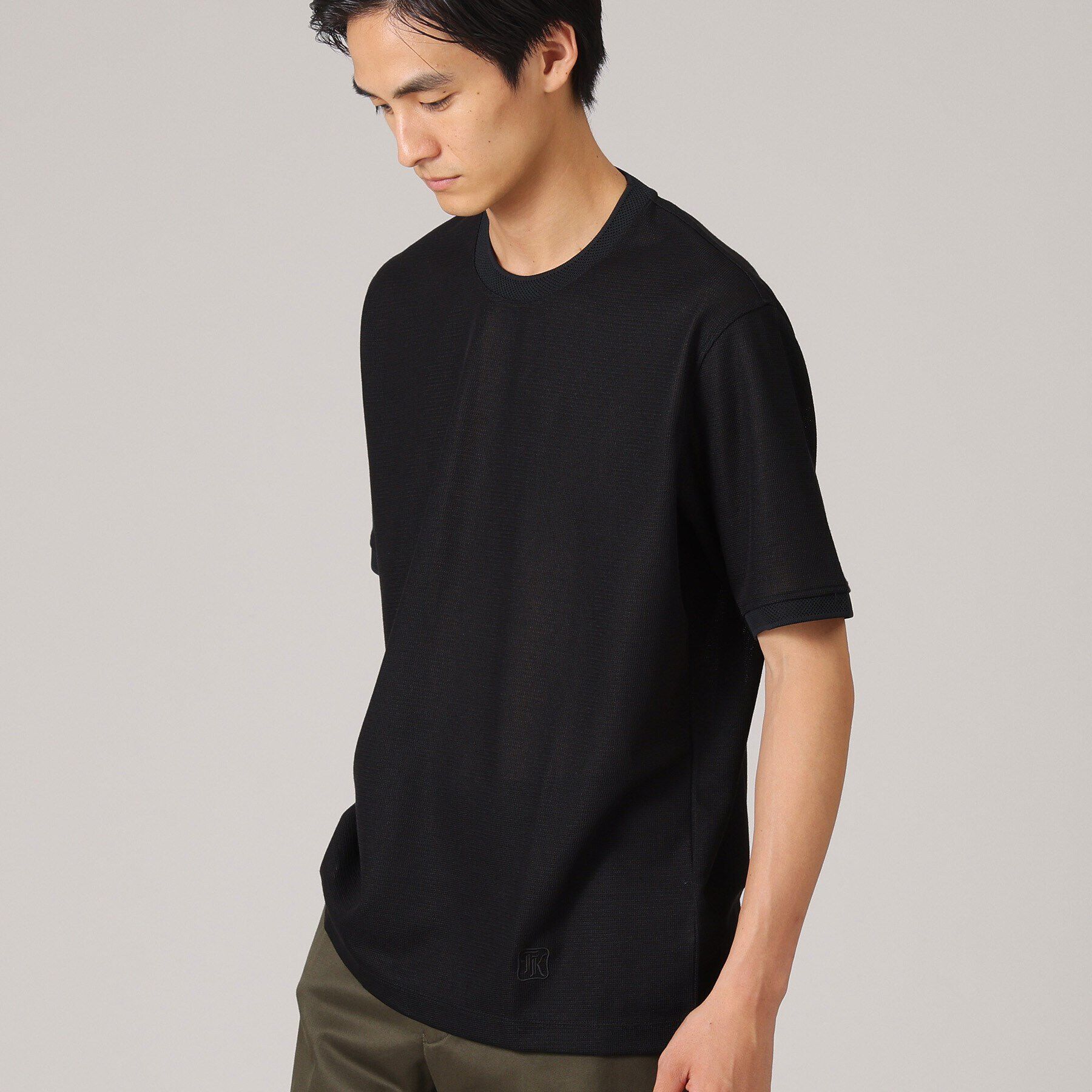 TAKEO KIKUCHI「【抗菌防臭/日本製】ハイブリッド サーフニット Tシャツ」|Tシャツ・カットソー|