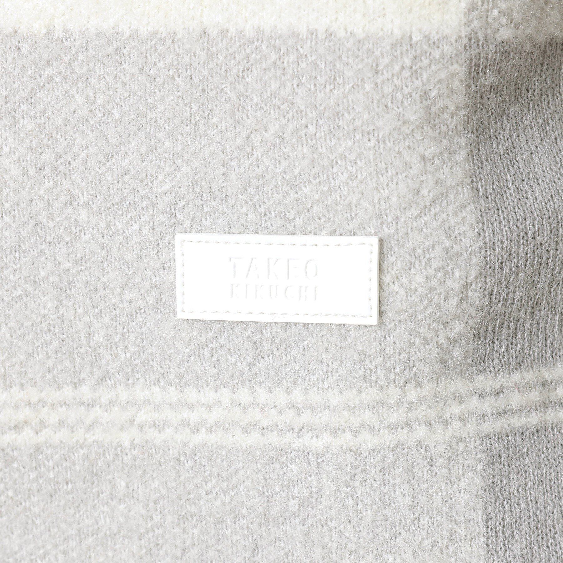 TAKEO KIKUCHI「ビッグチェック プルオーバー ニット」|ニット・セーター|