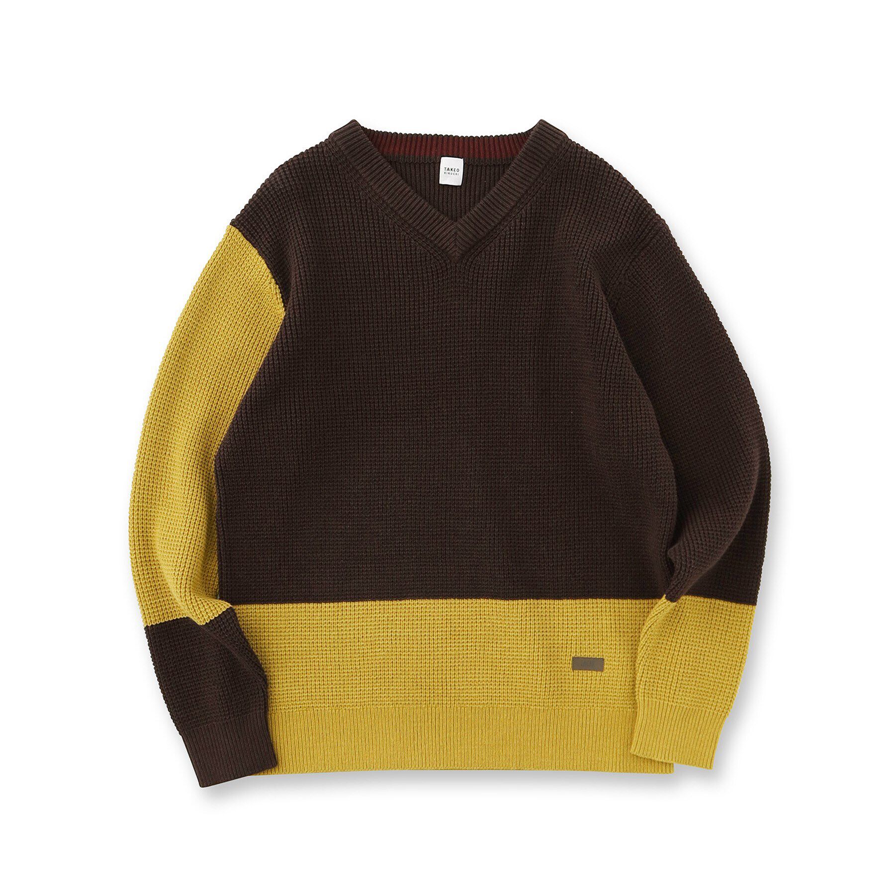 TAKEO KIKUCHI「ウィンターコットン混 プルオーバー ニット」|ニット・セーター|