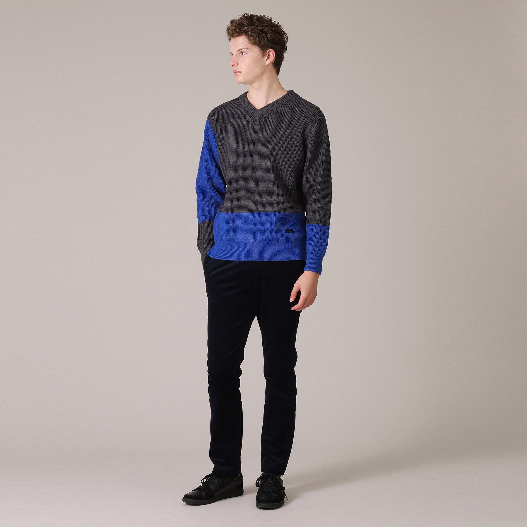 TAKEO KIKUCHI「ウィンターコットン混 プルオーバー ニット」|ニット・セーター|