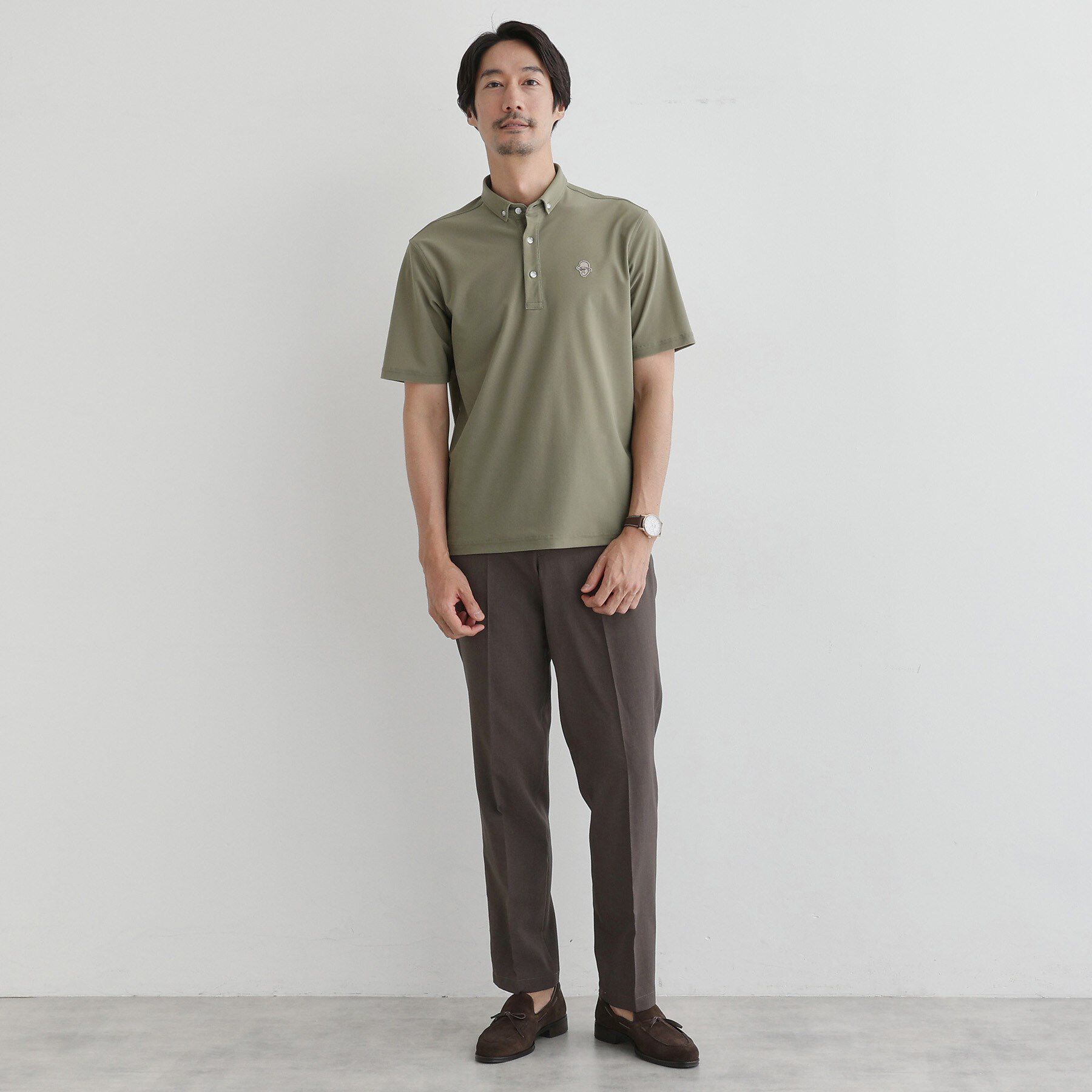 TAKEO KIKUCHI「【COOL CITY WEAR】エアートール ポロシャツ /接触冷感・通気性」|ポロシャツ|