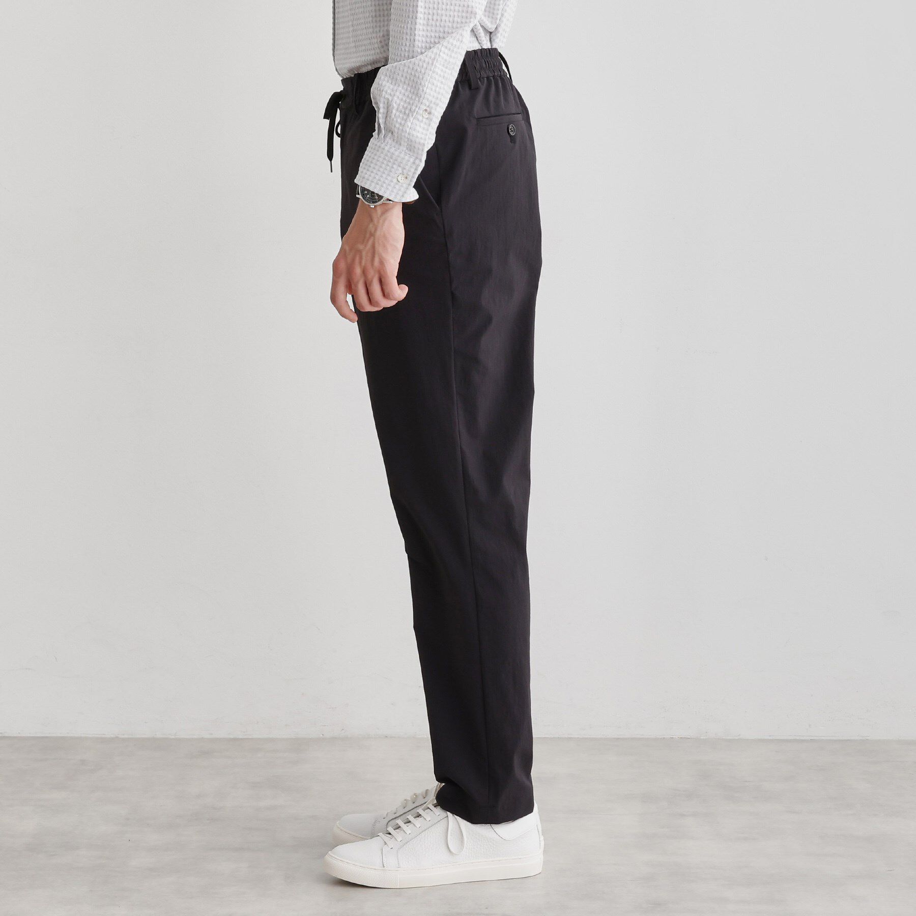 TAKEO KIKUCHI「【3Dナイロンストレッチ】スリムイージーパンツ」|その他|