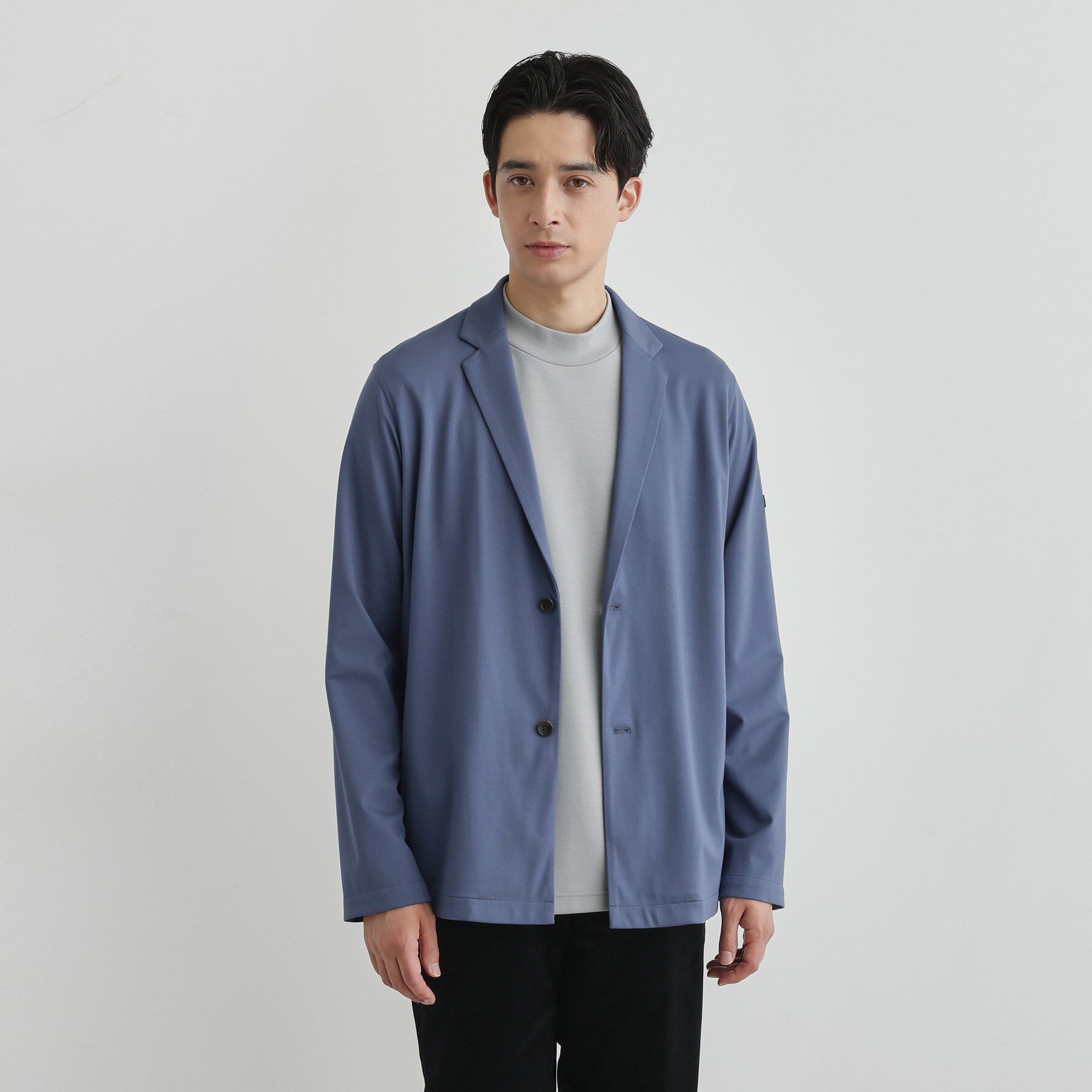 TAKEO KIKUCHI「リラックス カーディガン ジャケット」|カーディガン|ブルー(092)