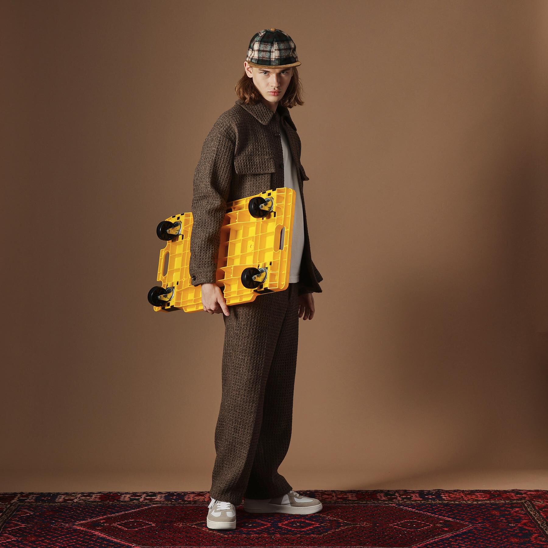 40CARATS&525「ウールワッフルオーバーシャツ」|シャツ・ブラウス|