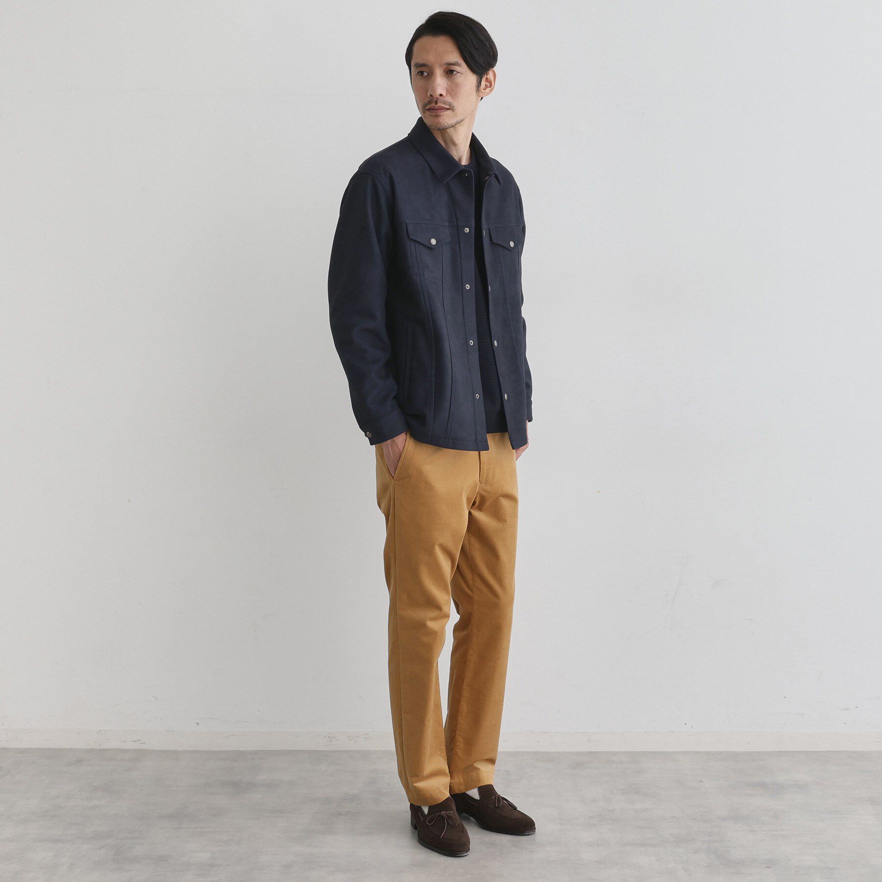 TAKEO KIKUCHI「【JUST ONE LAYER】ダウンファブリック ブルゾン」|ブルゾン・スタジャン|