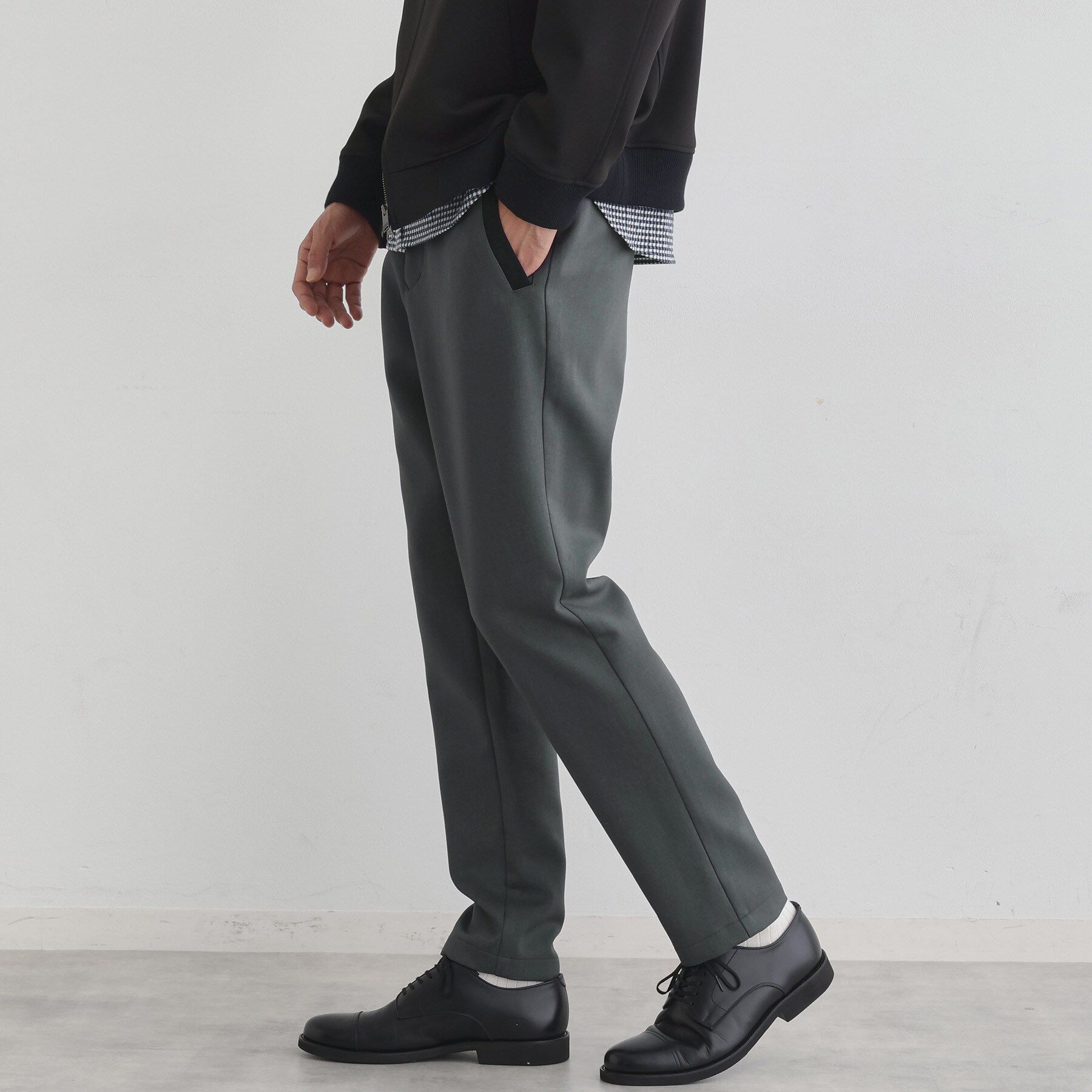 TAKEO KIKUCHI「【JUST ONE LAYER】ダウンファブリック イージーパンツ」|その他|