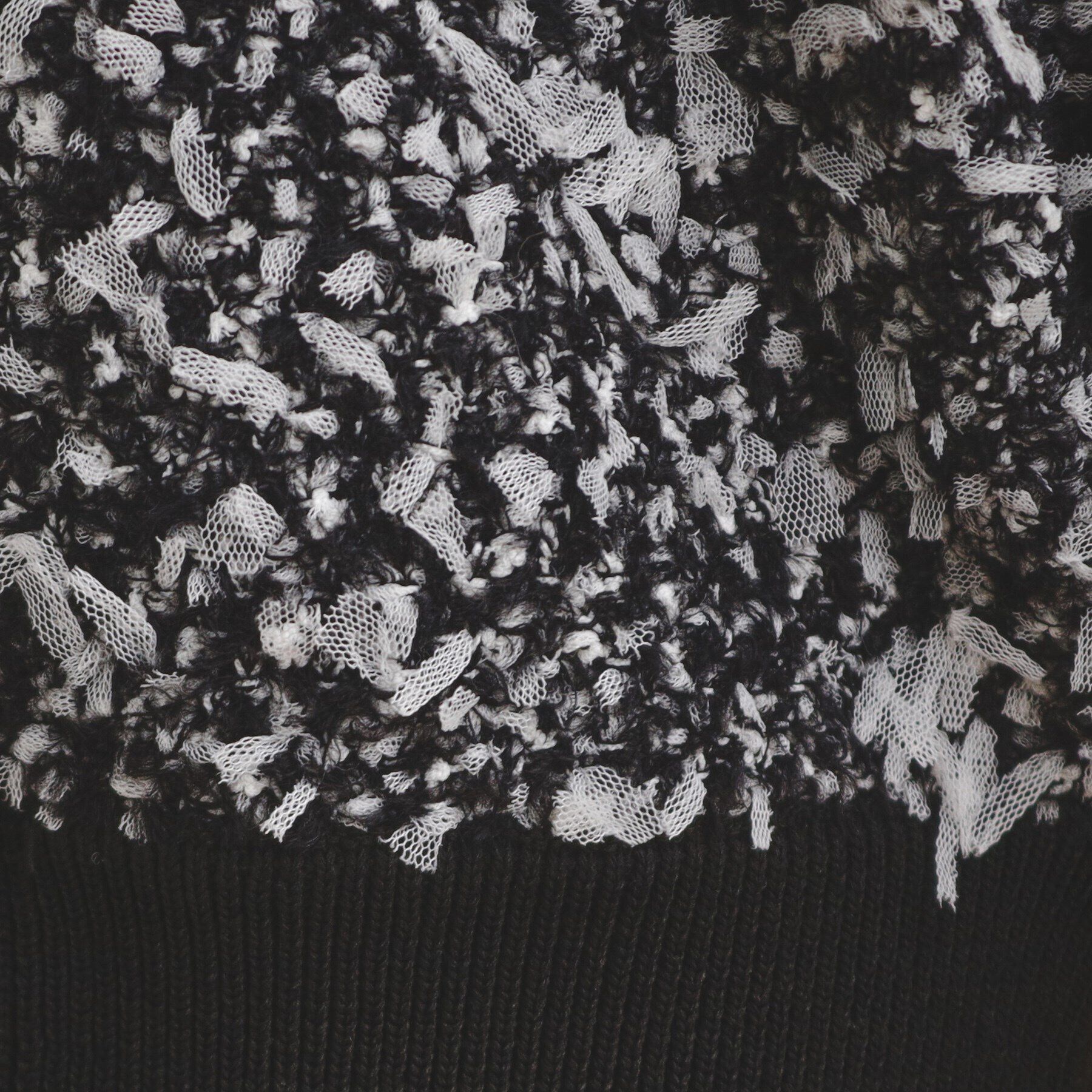 index「チュールフラッグVネックカーディガン【洗濯機洗い可】」|カーディガン|