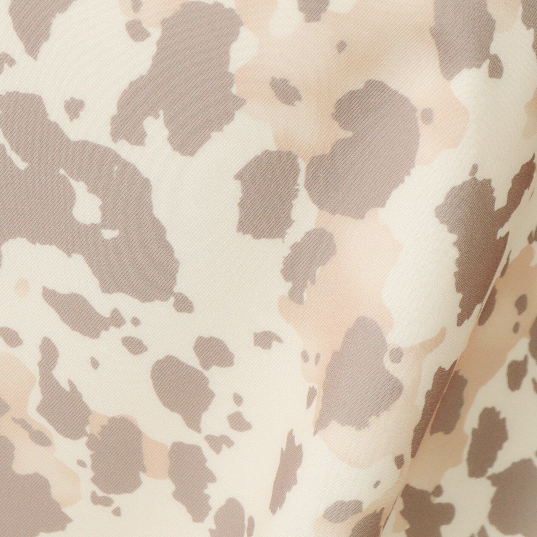 OPAQUE.CLIP「アニマル柄プリントAラインワンピース【洗濯機洗い可】」|ワンピース|