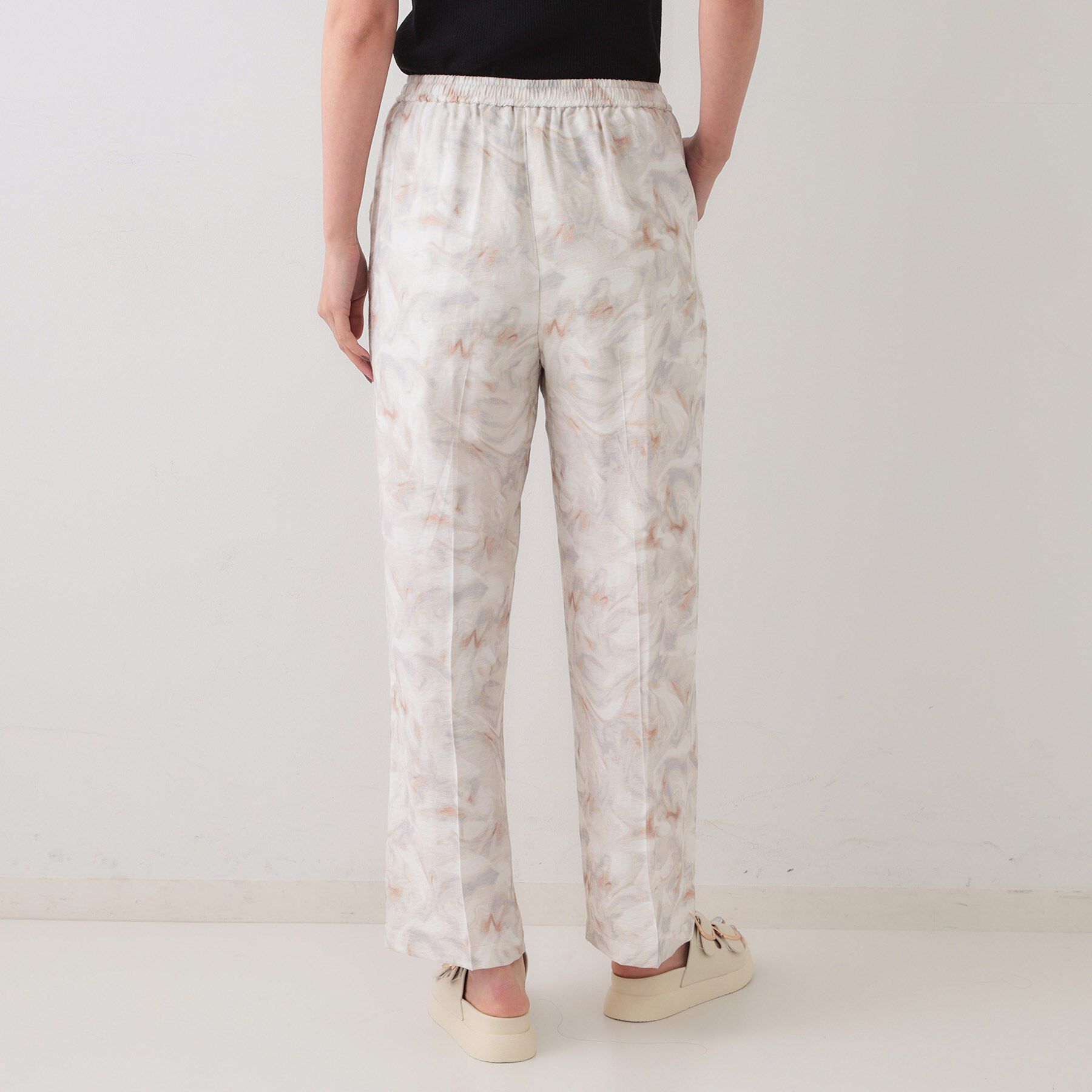 OPAQUE.CLIP「ぼかしアート柄イージーパンツ【洗濯機洗い可】」|その他|