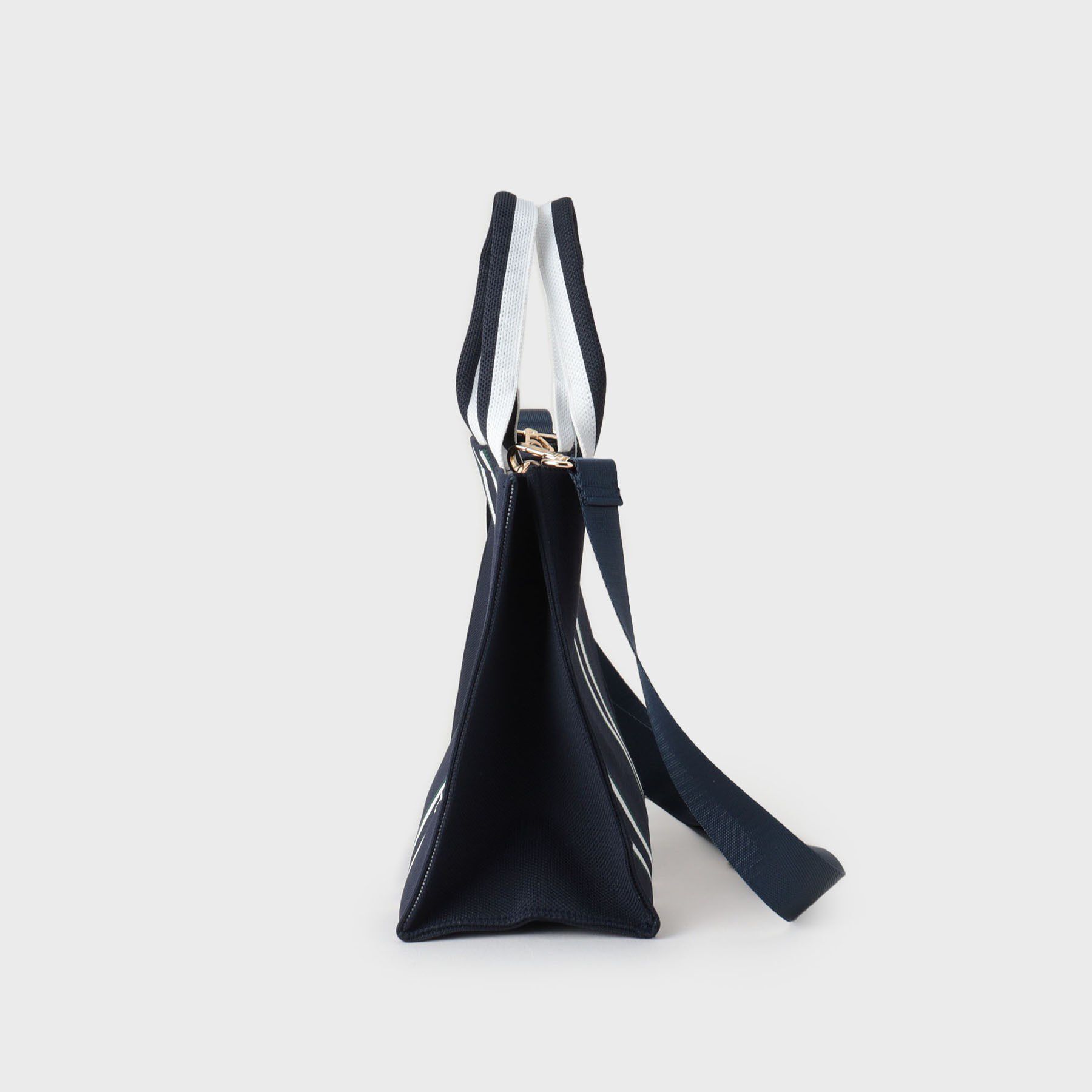 OPAQUE.CLIP「【2WAY】ラインハンドルスクエアニットミドルトートバッグ」|トートバッグ|