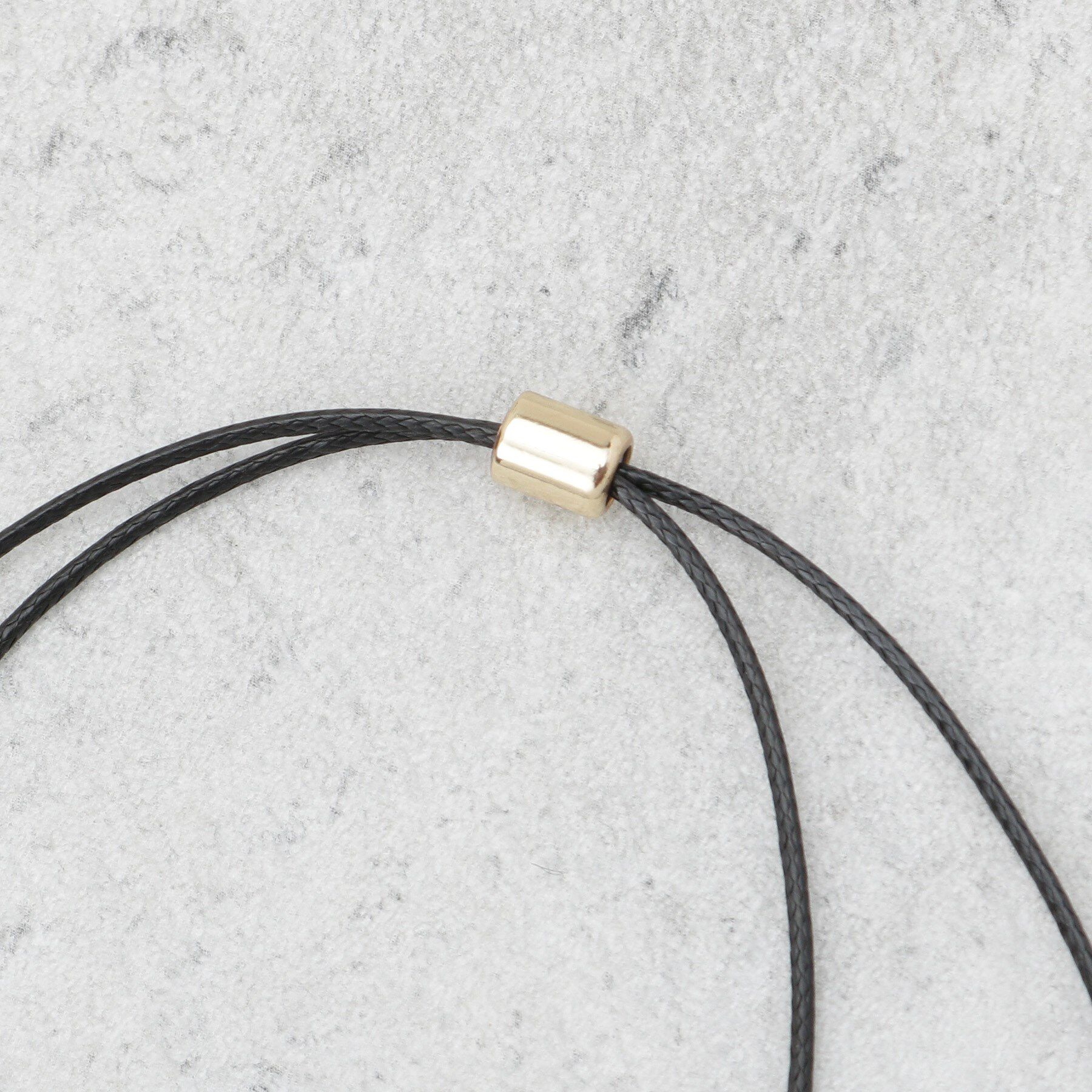 OPAQUE.CLIP「メタルバー&times;コードネックレス」|ネックレス|