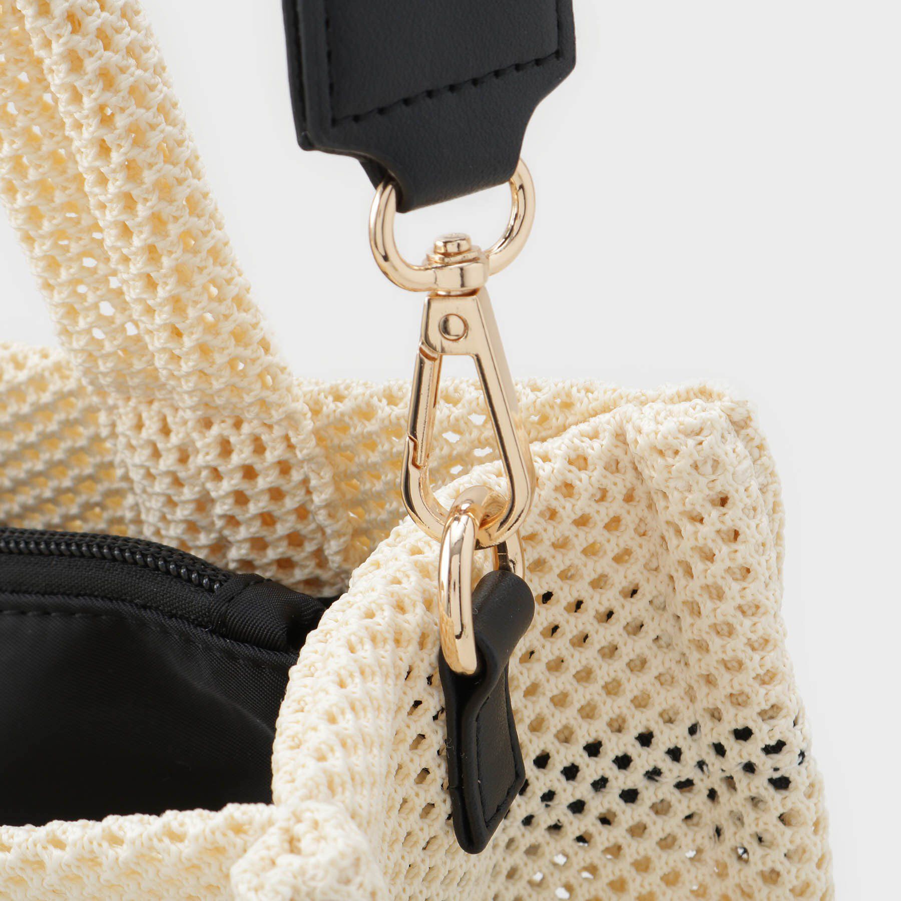 OPAQUE.CLIP「【2WAY】メッシュスクエアミドルトートバッグ」|トートバッグ|