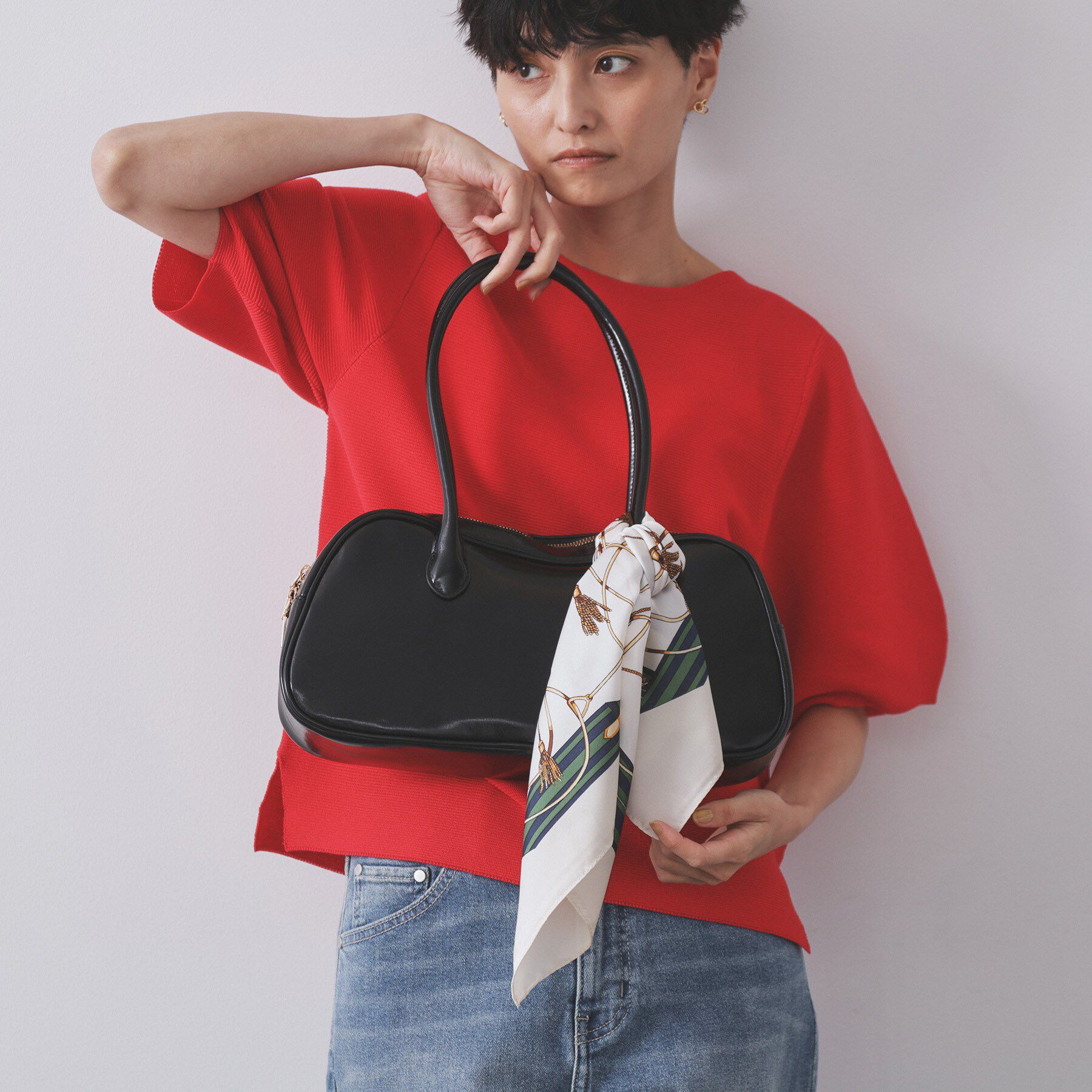 OPAQUE.CLIP「柄アソートスクエアスカーフ」|バンダナ・スカーフ|