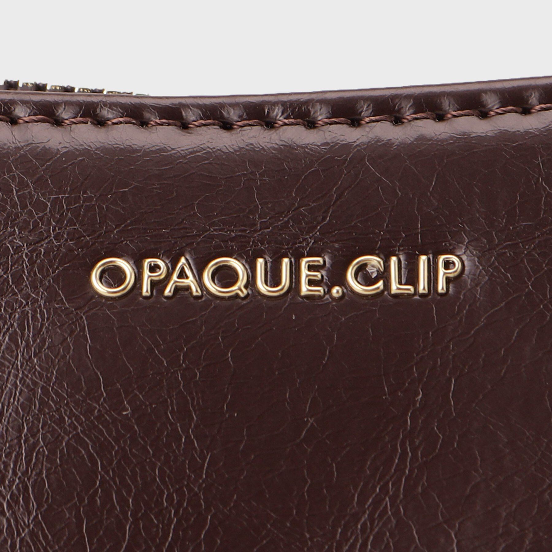 OPAQUE.CLIP「【軽量】オイル調合皮ムーンショルダーバッグ」|ショルダー・メッセンジャー|