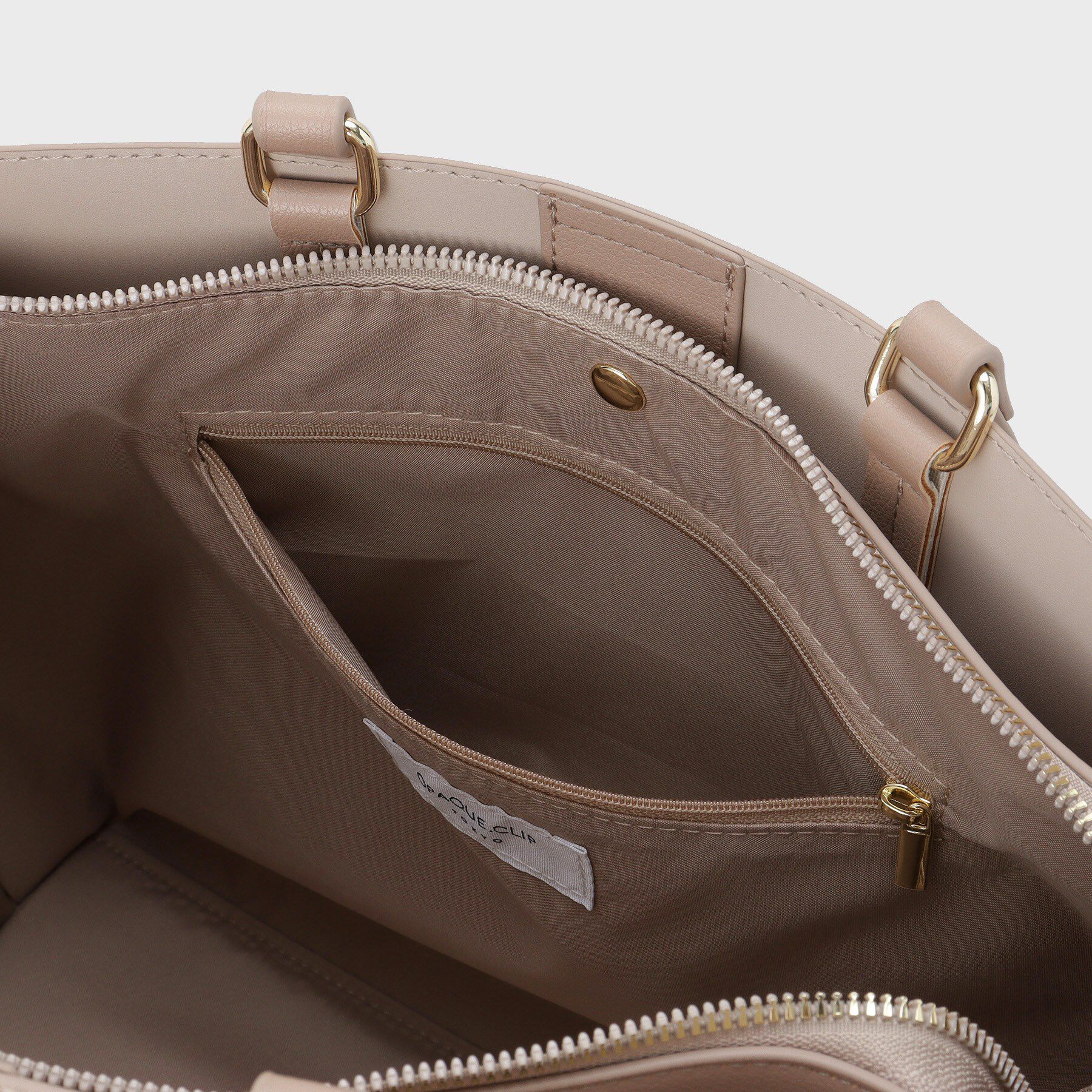 OPAQUE.CLIP「【名品/A4サイズ対応】バイカラースムーストートバッグ」|トートバッグ|