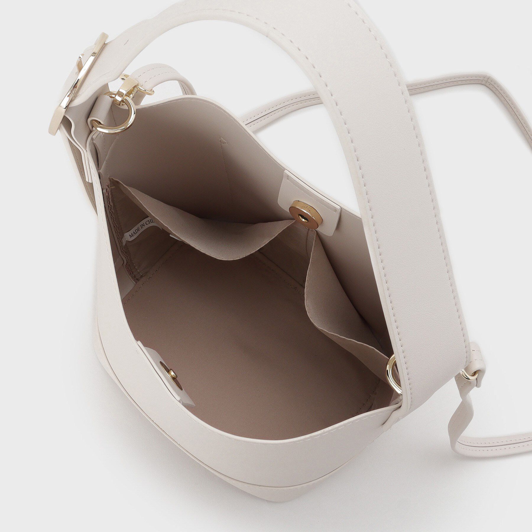 OPAQUE.CLIP「【3WAY】スムース合皮ミニショルダーバッグ」|ショルダー・メッセンジャー|