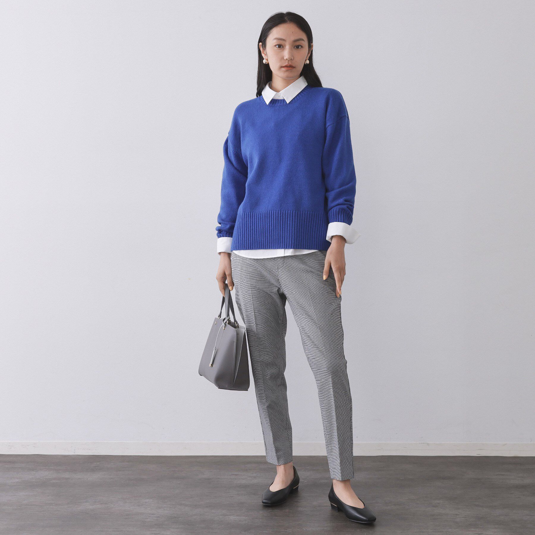 OPAQUE.CLIP「裏起毛ハイストレッチイージーテーパードパンツ【洗濯機OK】」|その他|