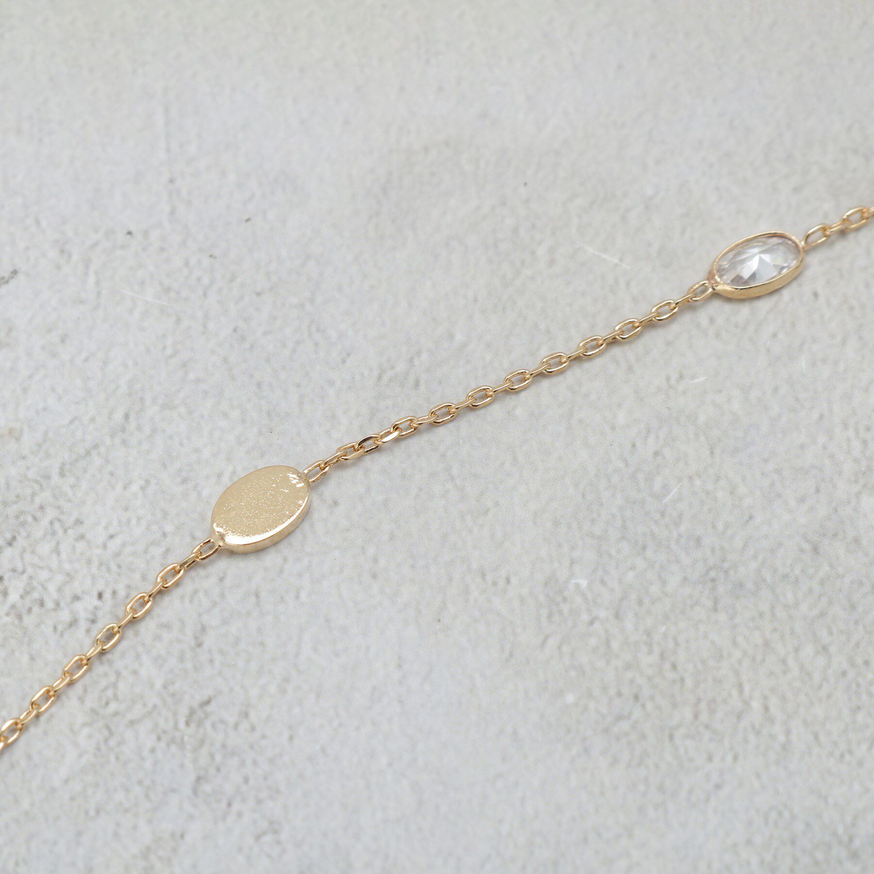 OPAQUE.CLIP「ビジュー&times;メタルネックレス」|ネックレス|