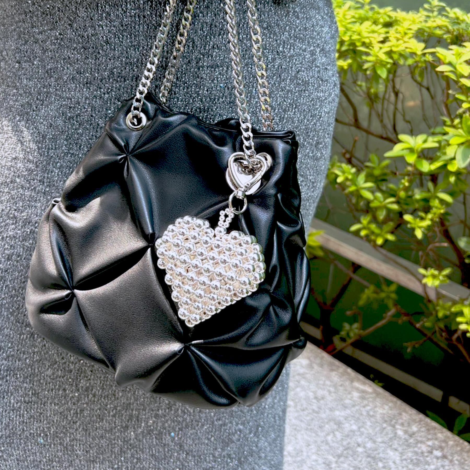 OPAQUE.CLIP「ハートモチーフチャーム」|キーケース|