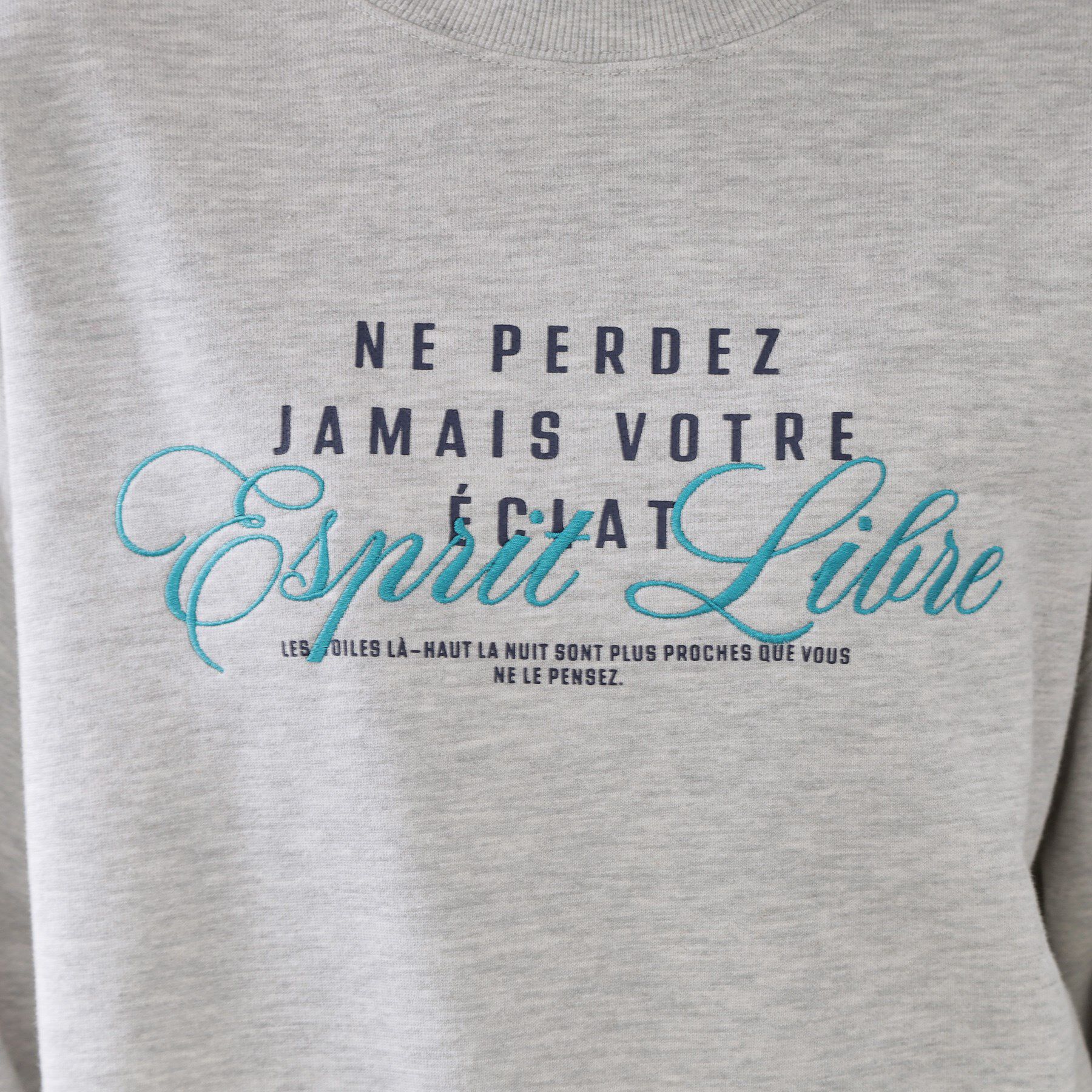 OPAQUE.CLIP「裏毛プリント刺繍ロゴ【洗濯機OK】」|パーカー|