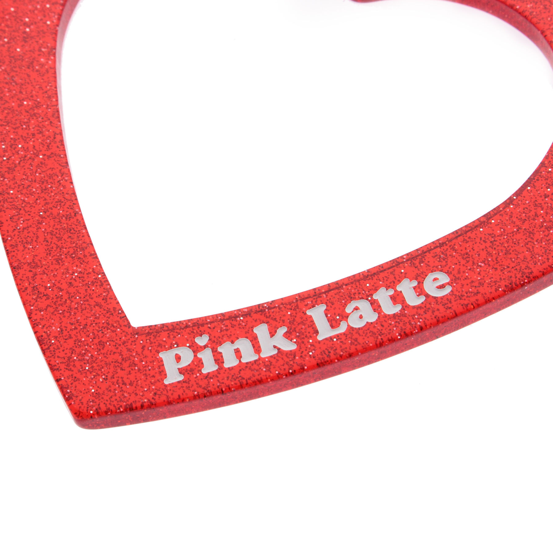 PINK-latte「ラメクリアハートバングル」|ブレスレット・バングル|