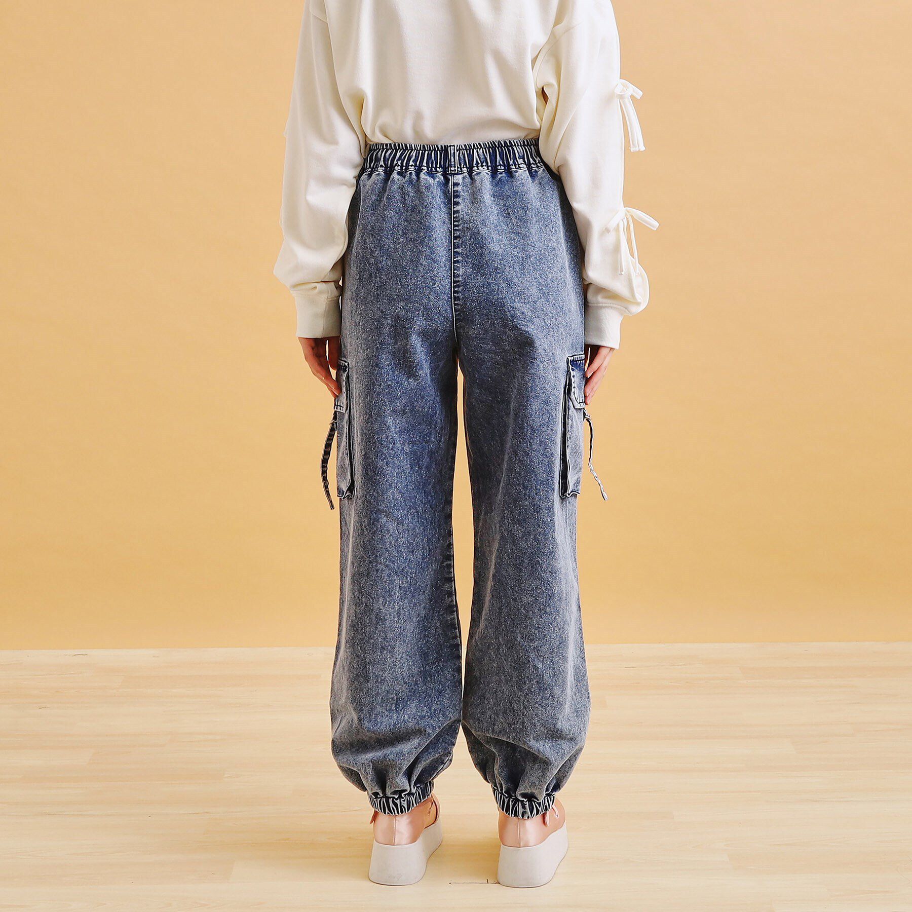 PINK-latte「デニムカーゴパンツ」|その他|